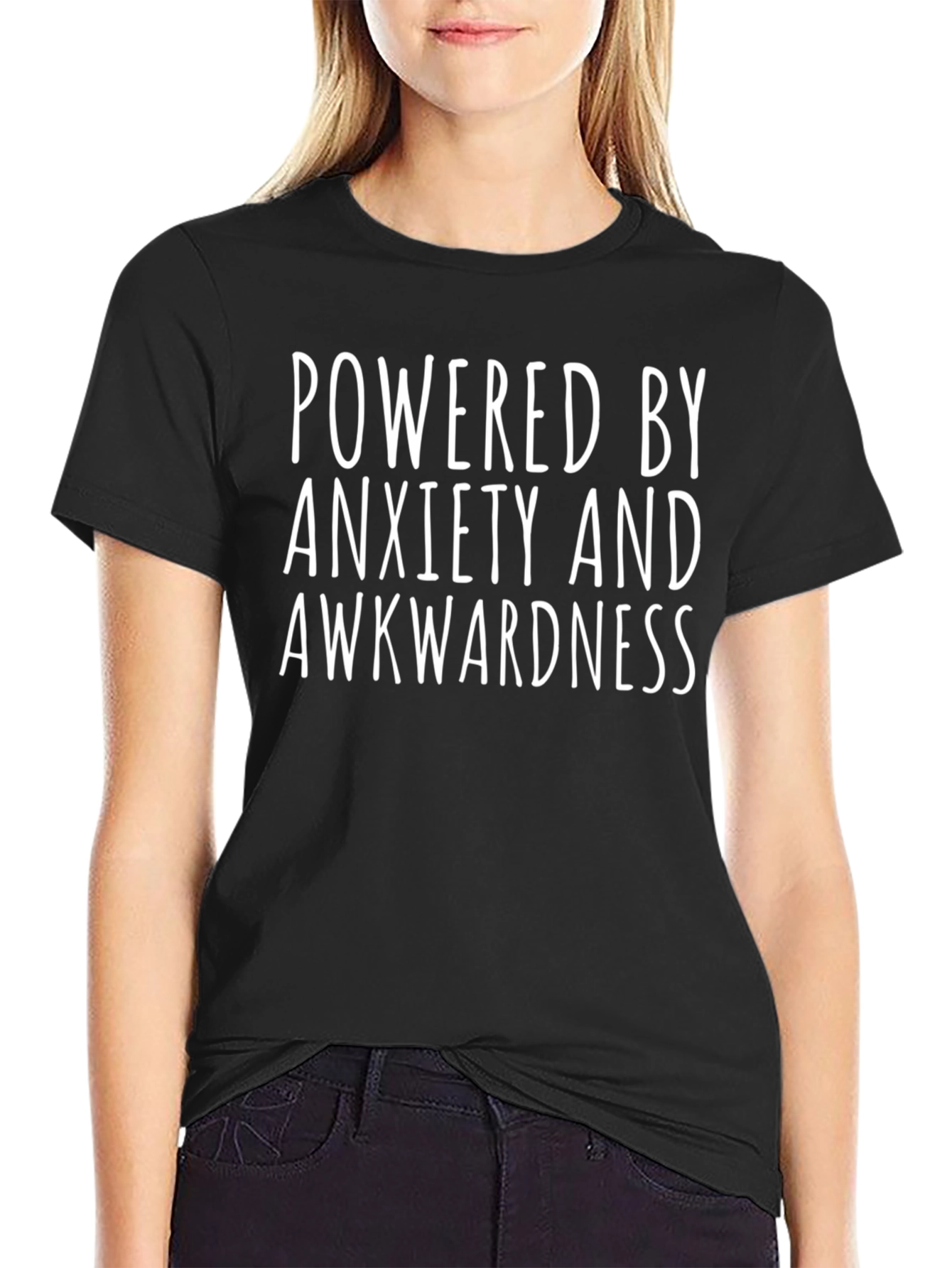Anxiety & Awkwardness Graphic Tee - Soft Cotton Blend