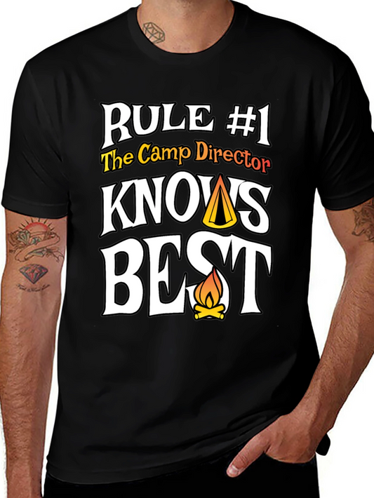 Camp Director T-Shirt - Rule #1