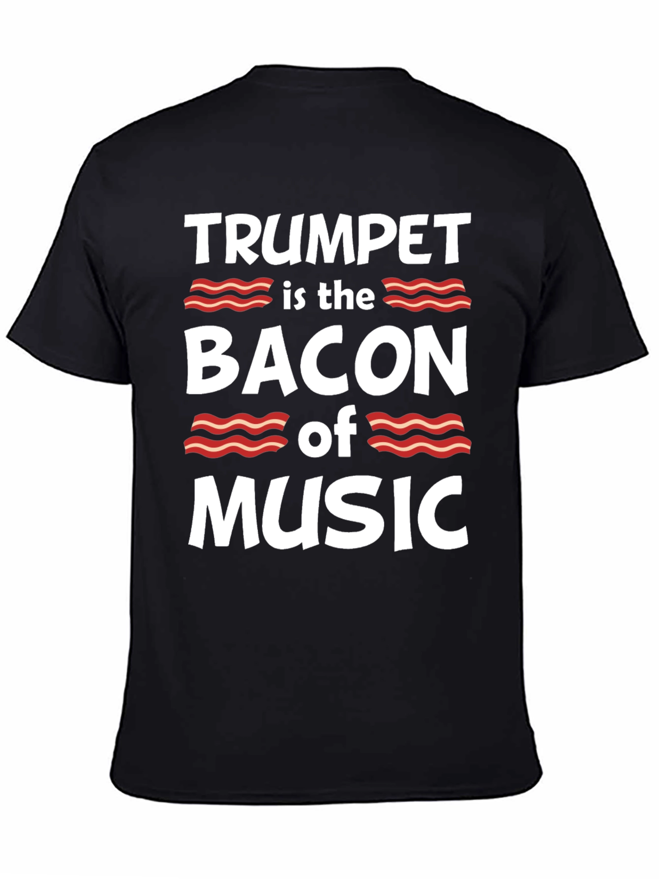 Trumpet Bacon Music T-Shirt