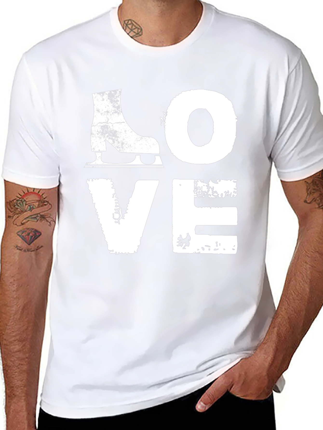 Ice Skating LOVE Graphic Tee