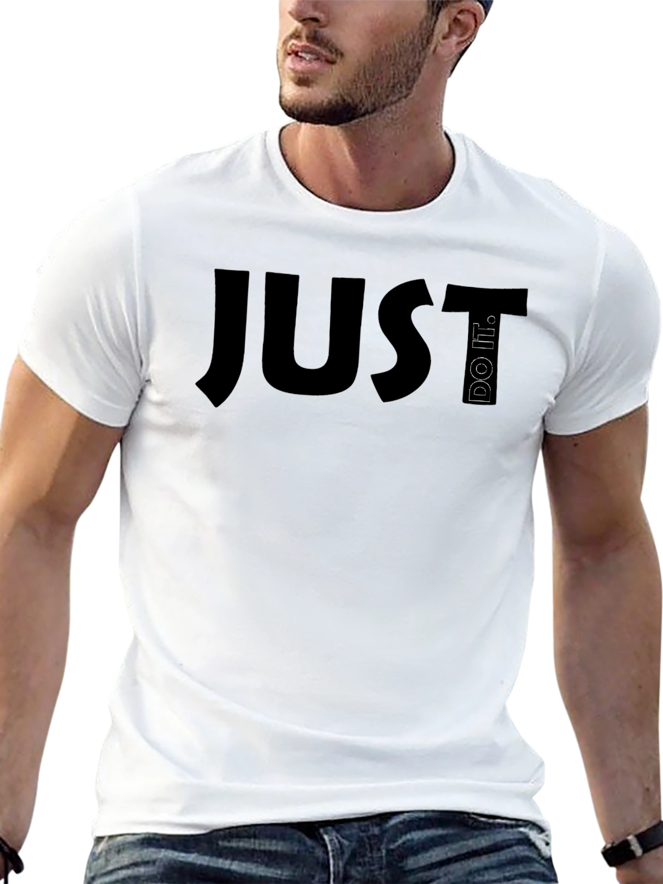 Just Do It Black T-Shirt