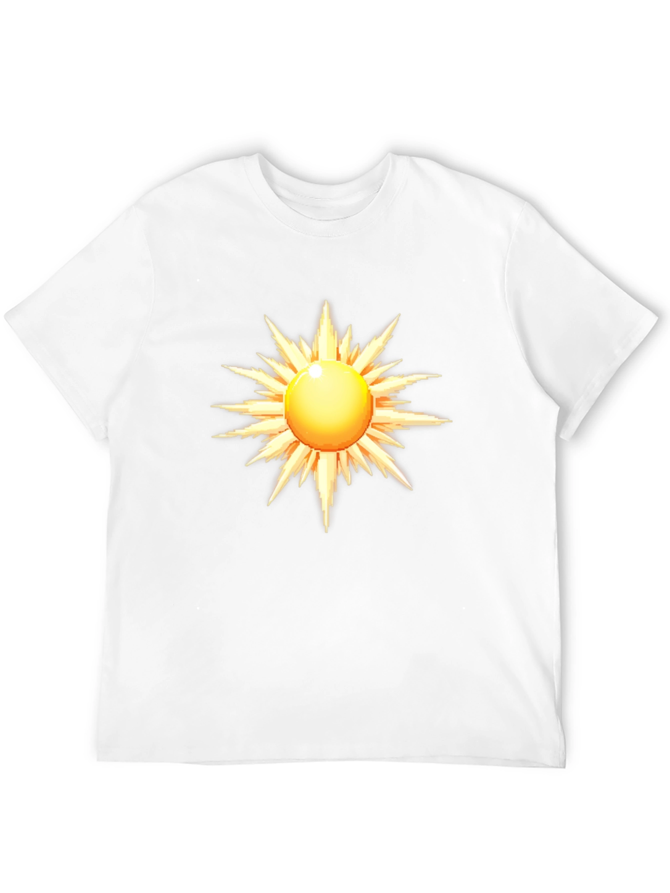 Radiant Sun Graphic Black T-Shirt