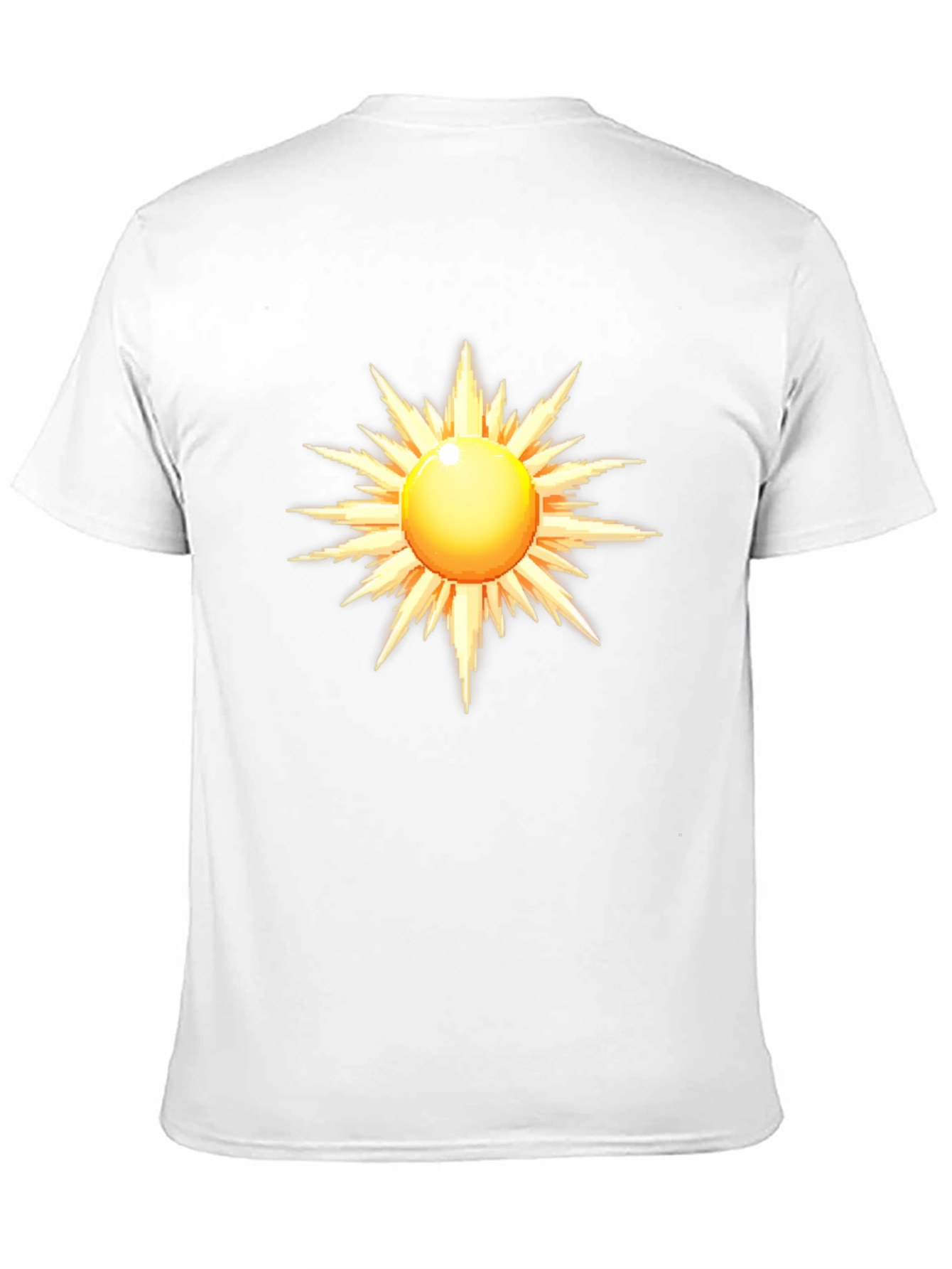 Radiant Sun Graphic Black T-Shirt