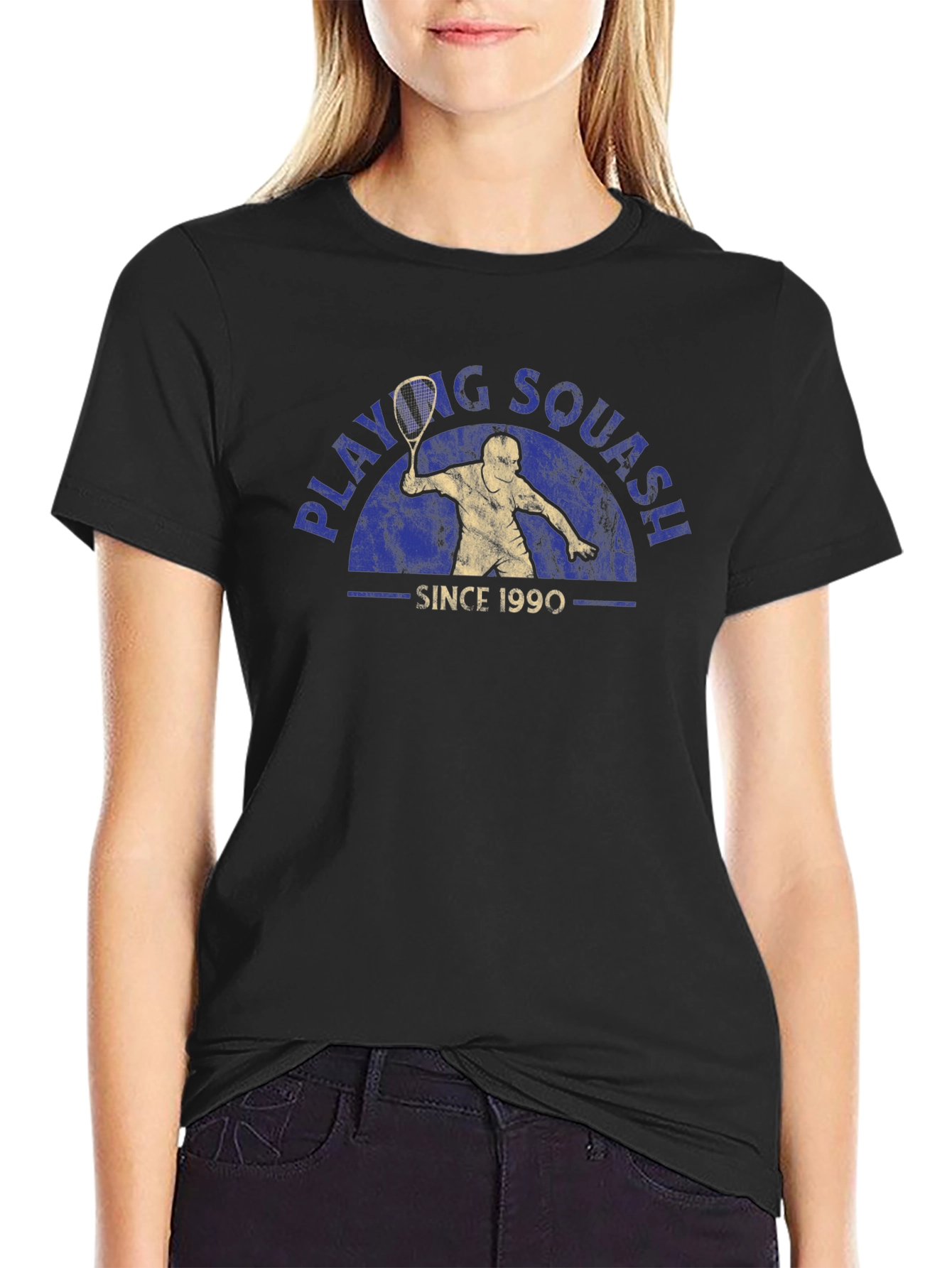 Playing Squash Since 1990 Tee