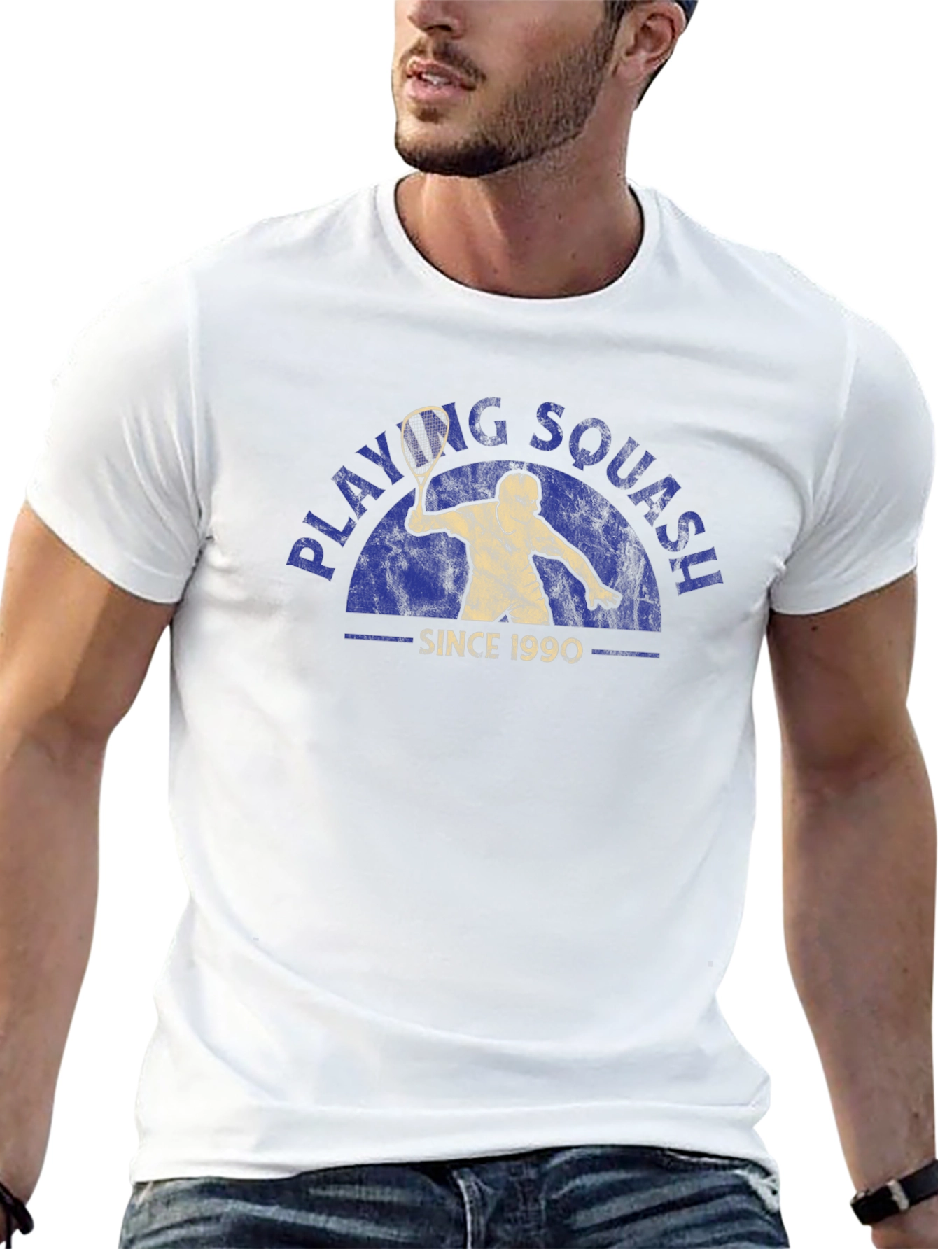 Playing Squash Since 1990 Tee
