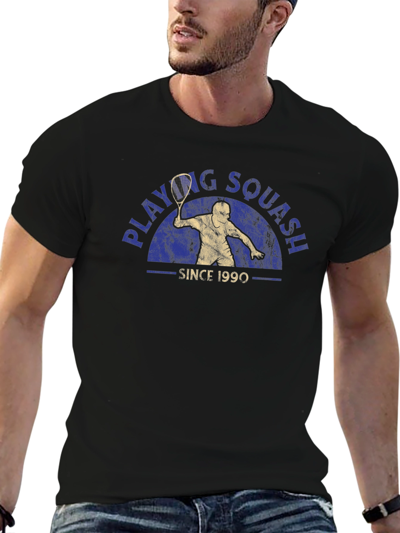 Playing Squash Since 1990 Tee