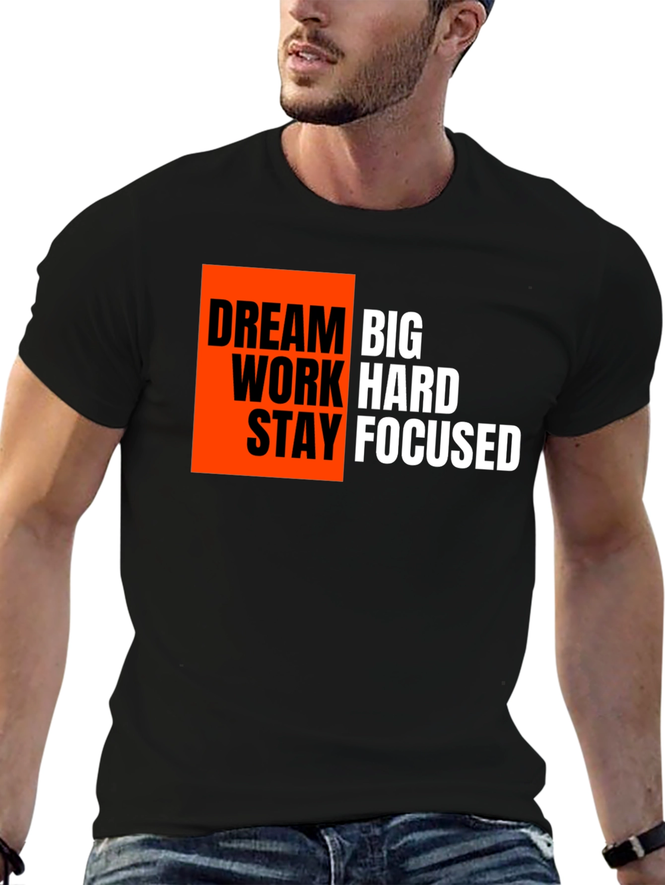 Dream Big Graphic Tee - Motivational T-Shirt