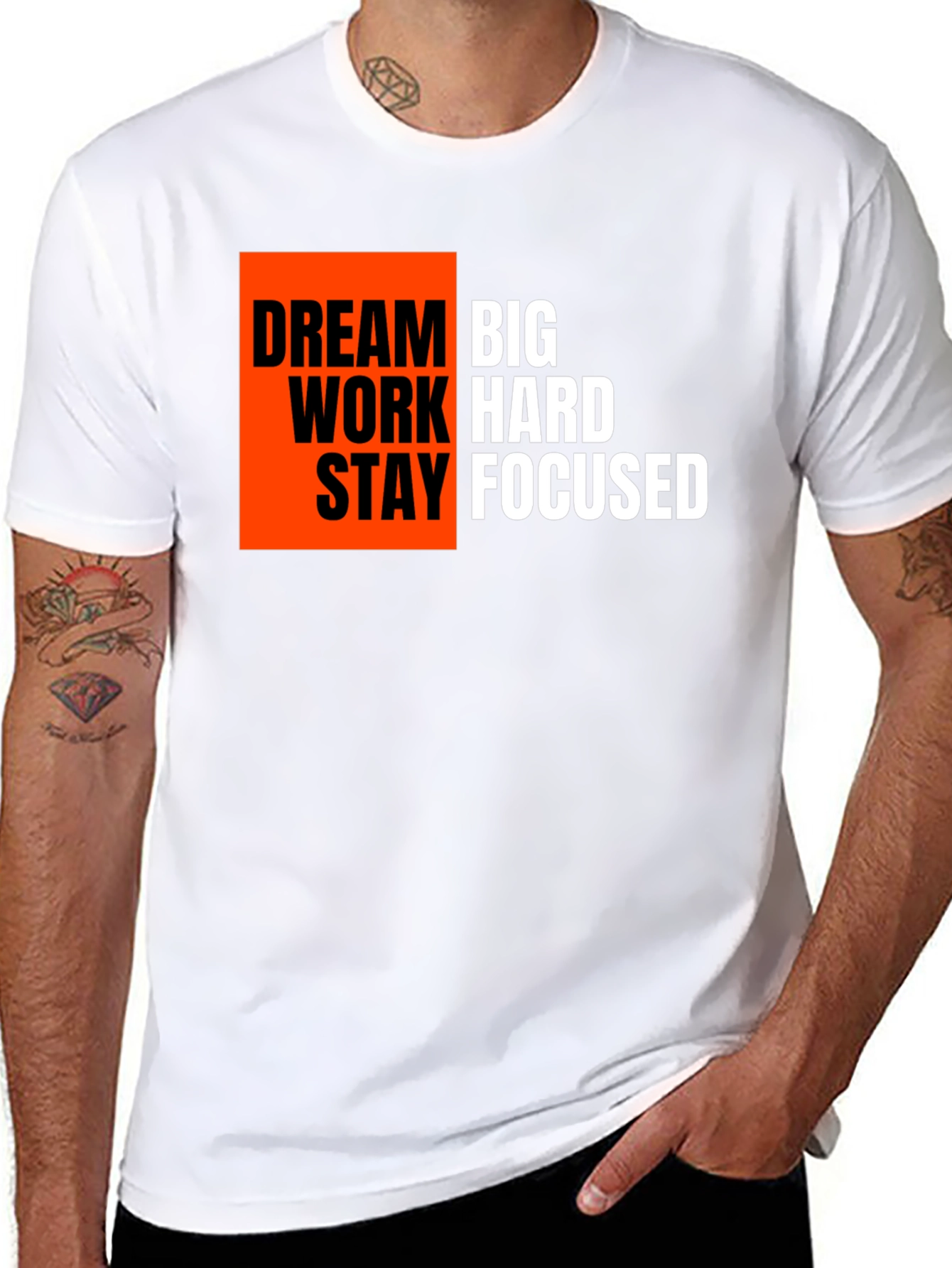 Dream Big Graphic Tee - Motivational T-Shirt