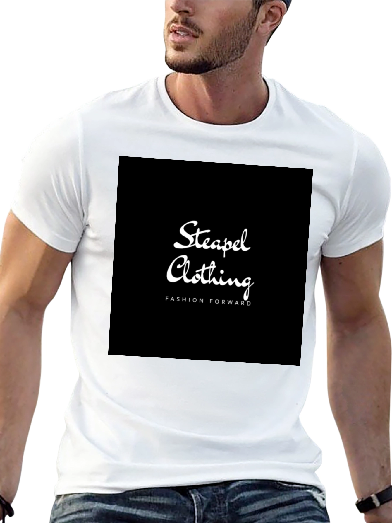 Steapel Clothing Fashion Forward Black T-Shirt