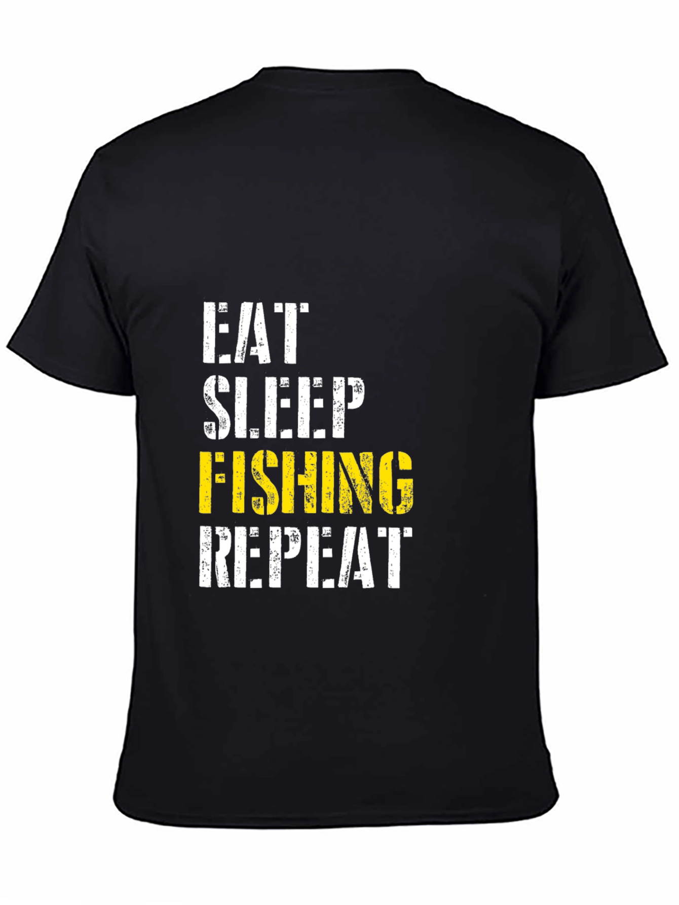 Eat Sleep Fishing Repeat - Mens Graphic Tee