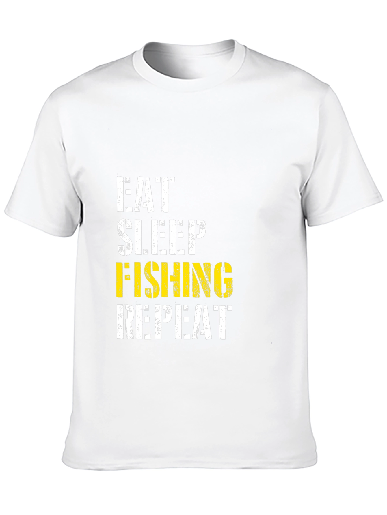Eat Sleep Fishing Repeat - Mens Graphic Tee