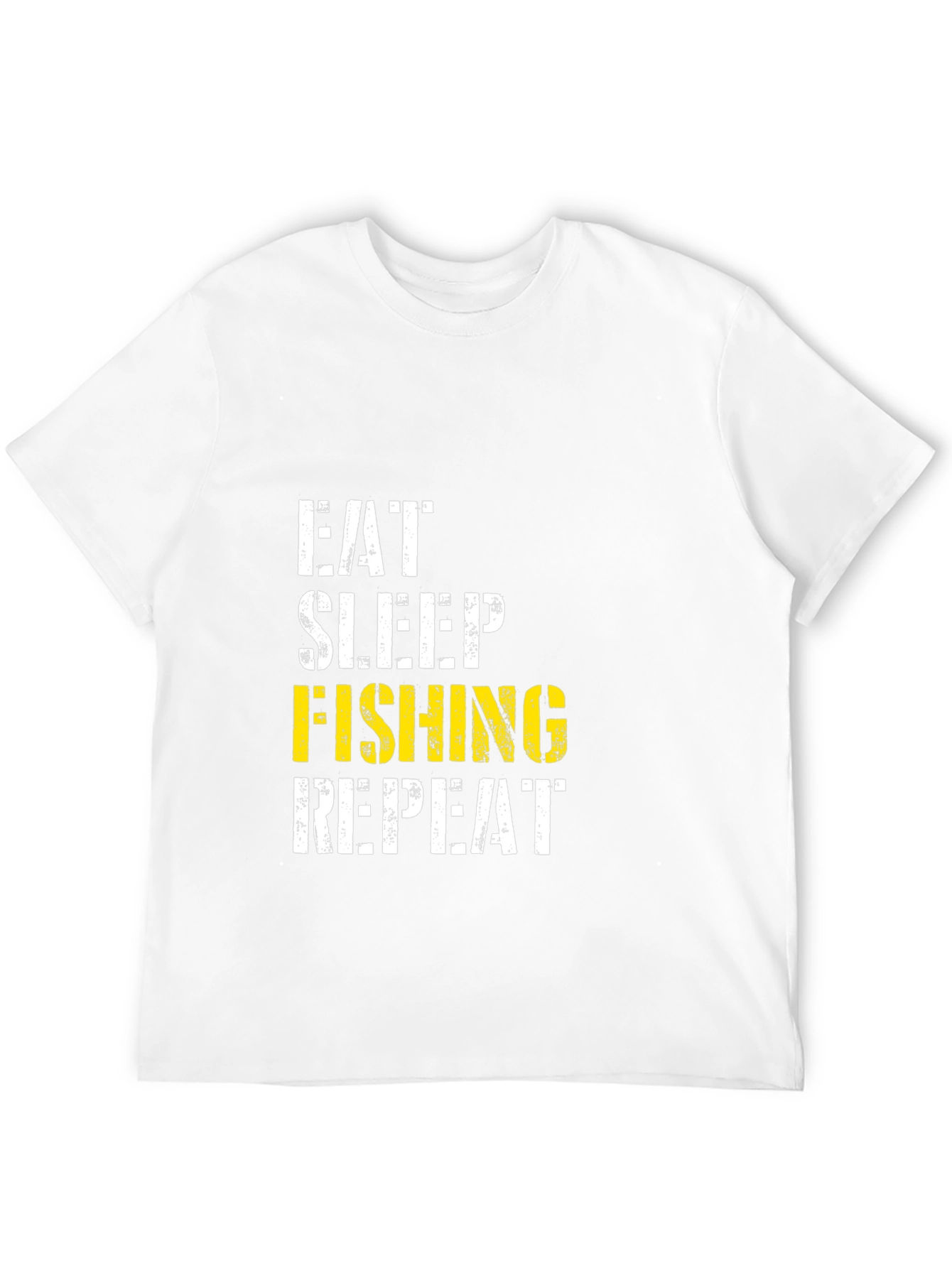 Eat Sleep Fishing Repeat - Mens Graphic Tee