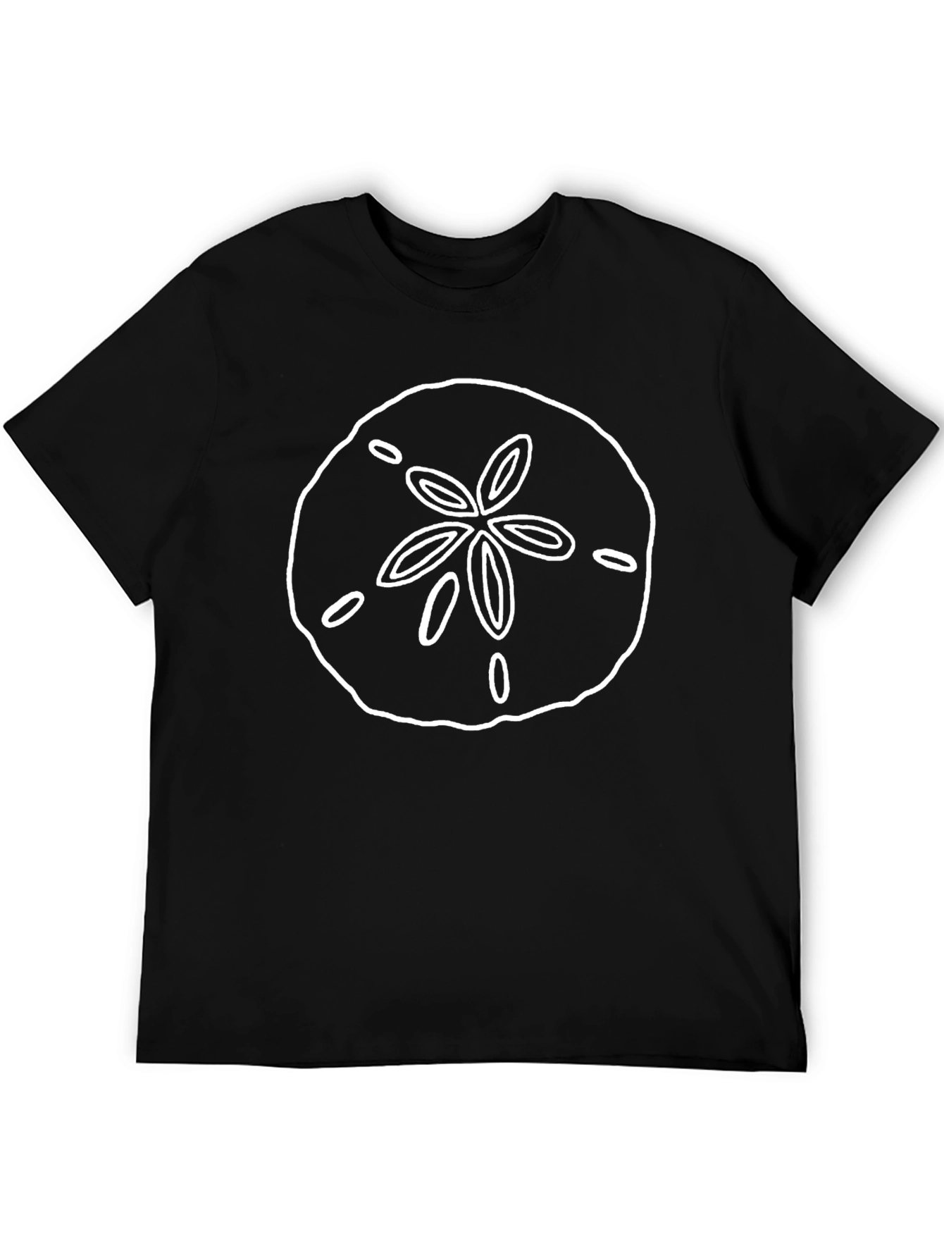 Sand Dollar Graphic T-Shirt - Casual Style
