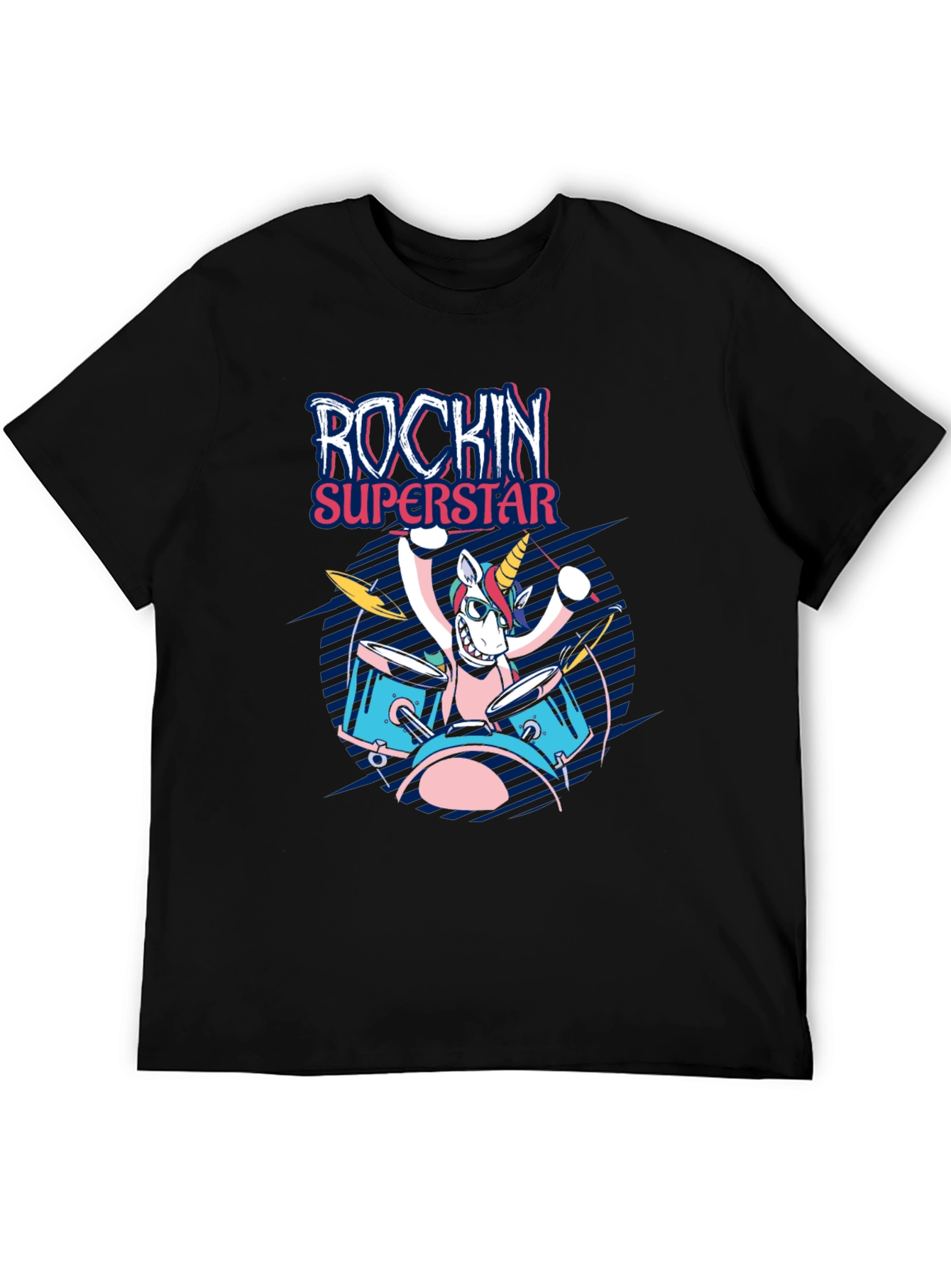 Rockin Superstar Unicorn T-Shirt