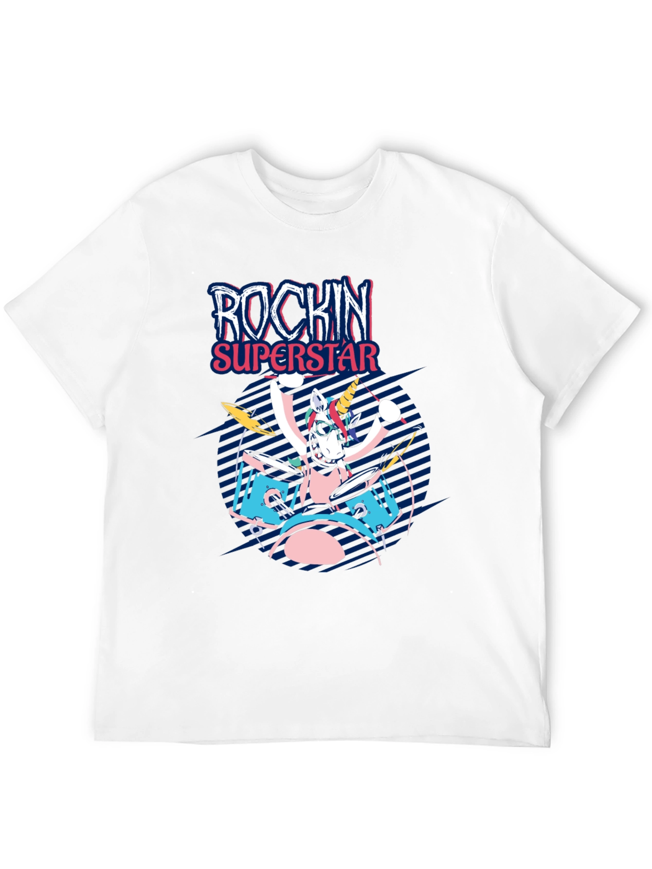 Rockin Superstar Unicorn T-Shirt