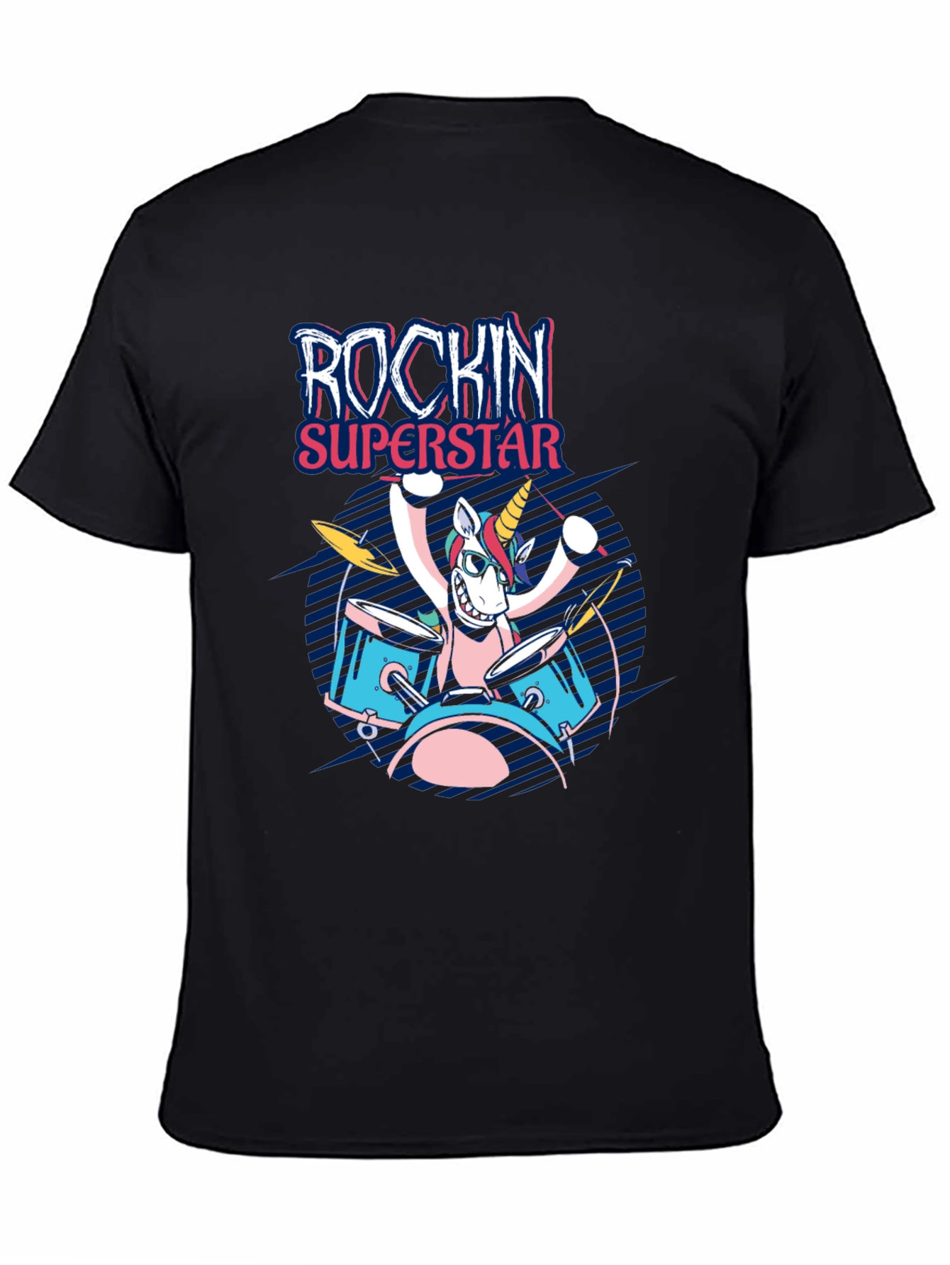Rockin Superstar Unicorn T-Shirt