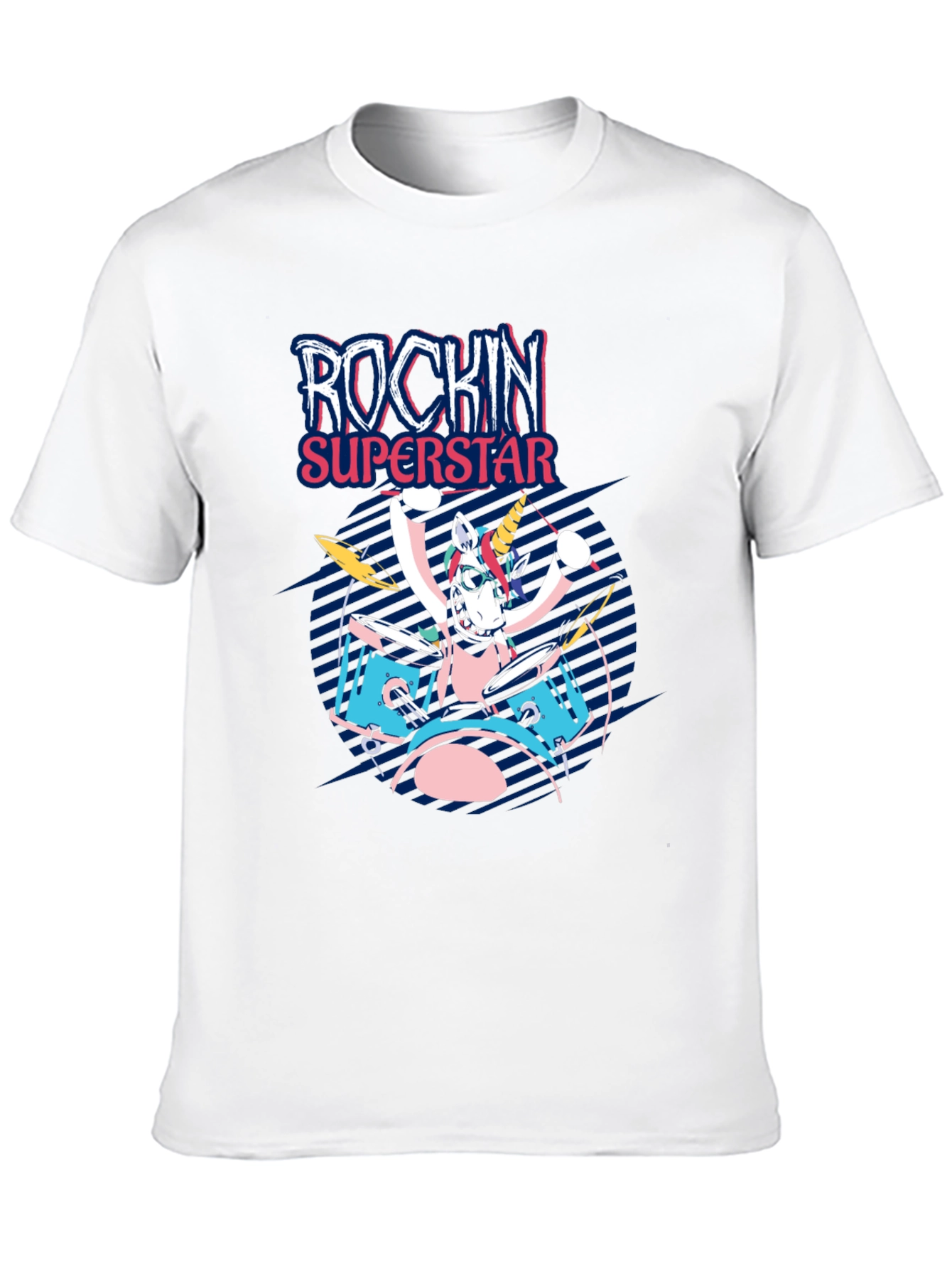 Rockin Superstar Unicorn T-Shirt