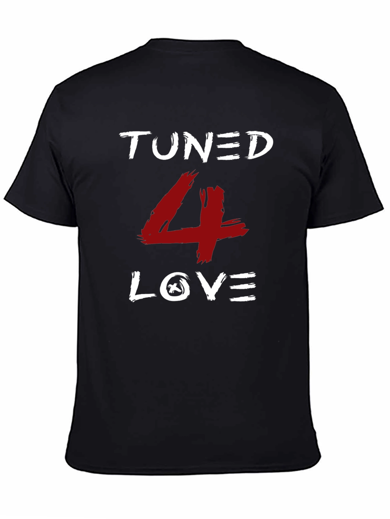Tuned 4 Love Graphic Tee - Black