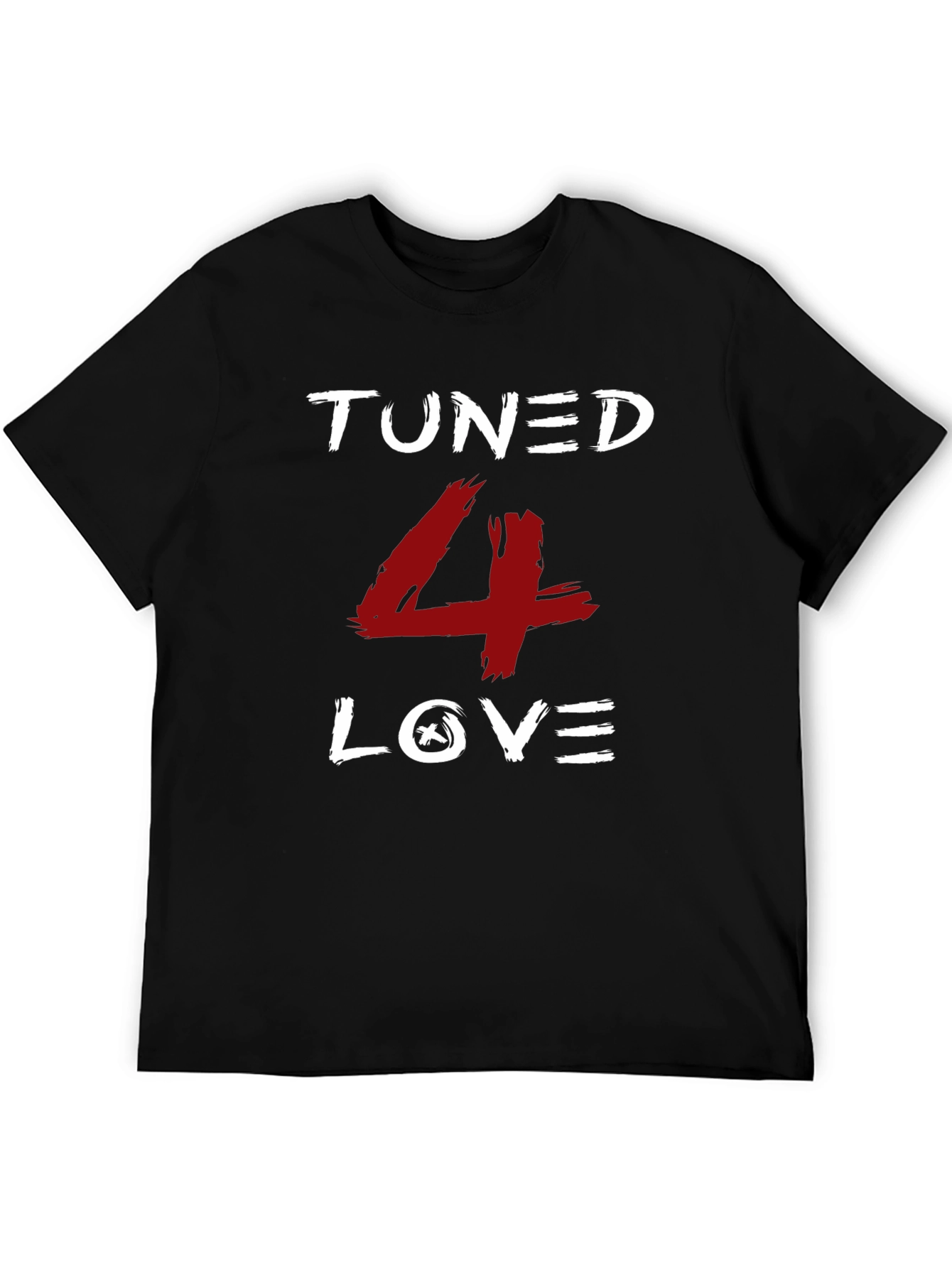 Tuned 4 Love Graphic Tee - Black