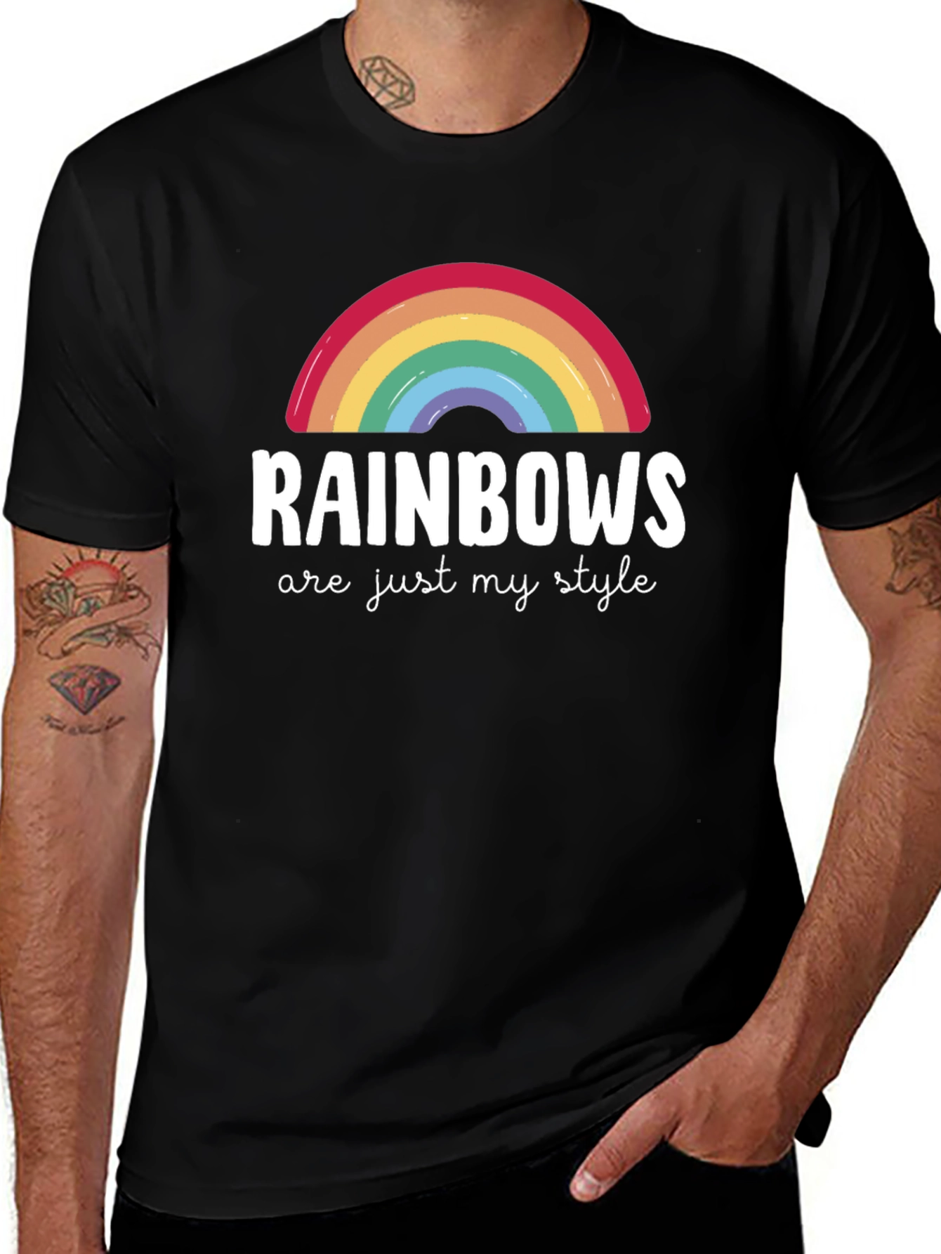 Rainbows are Just My Style T-Shirt