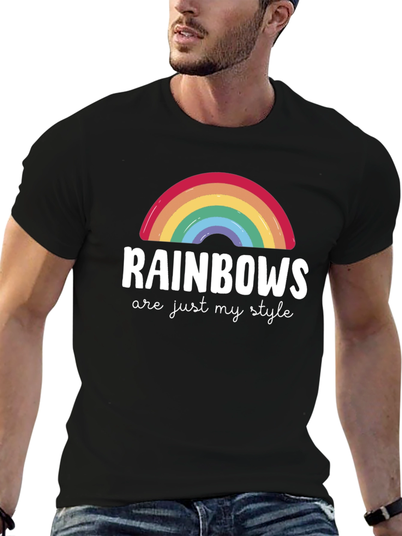 Rainbows are Just My Style T-Shirt
