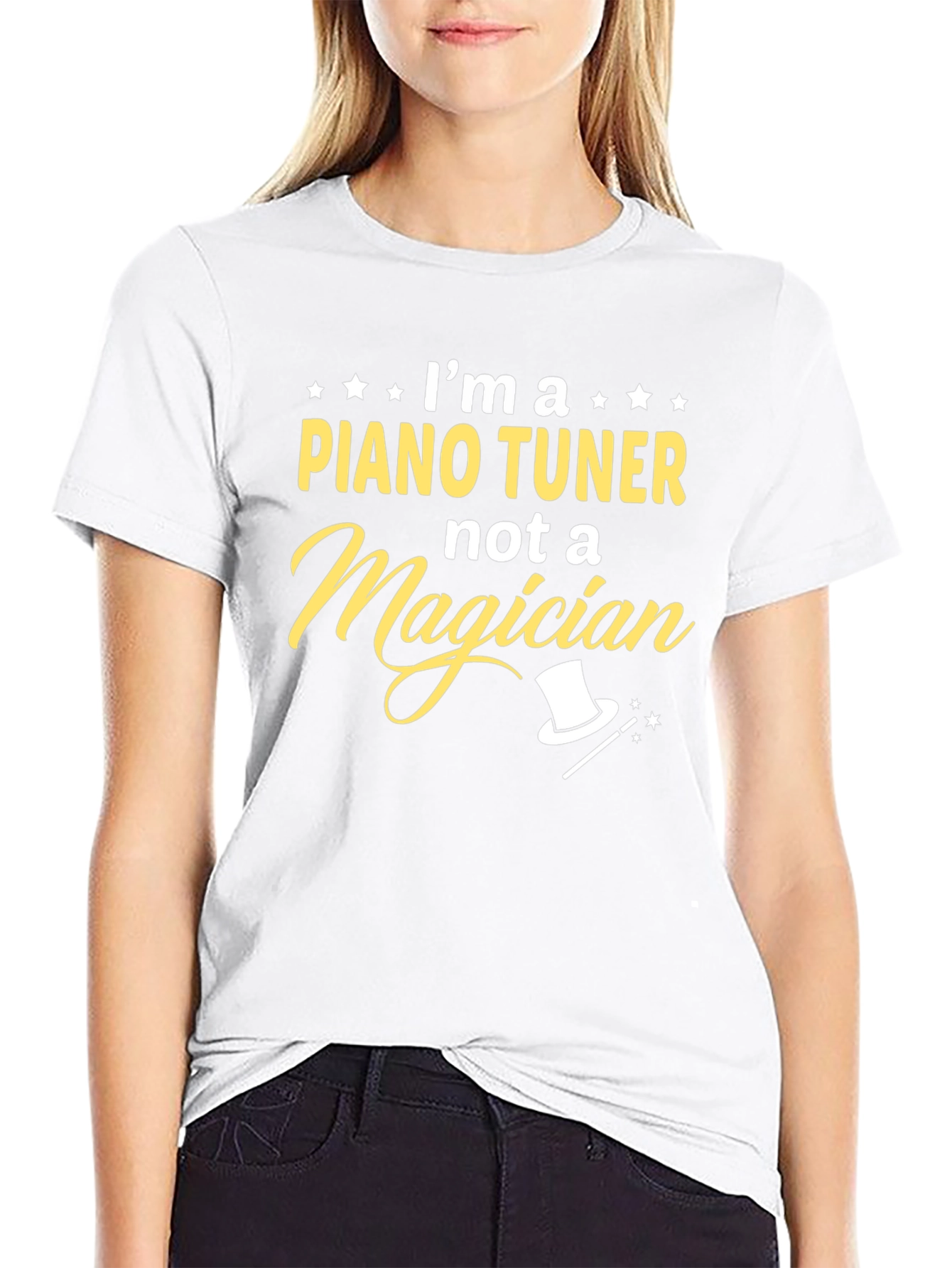 Piano Tuner Not A Magician T-Shirt