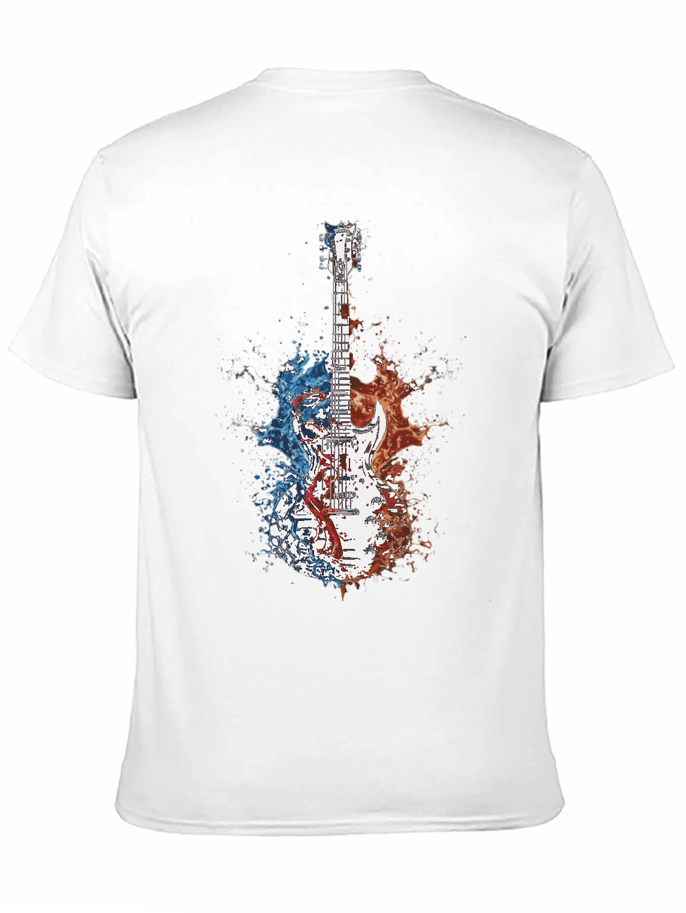 Guitar Splash Graphic Tee