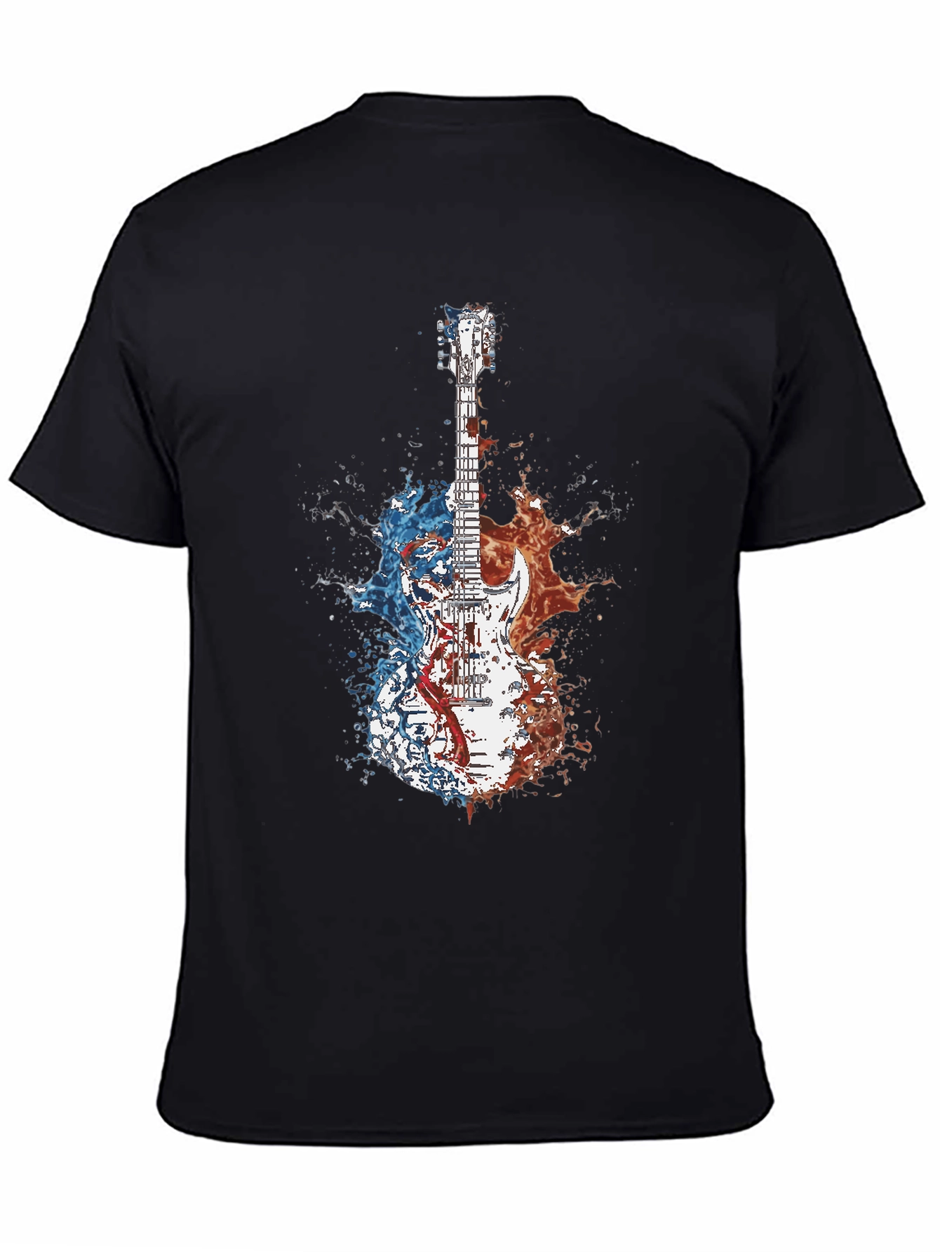 Guitar Splash Graphic Tee