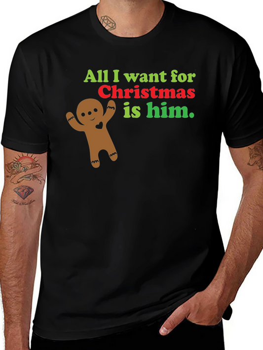 Christmas Gingerbread Man T-Shirt