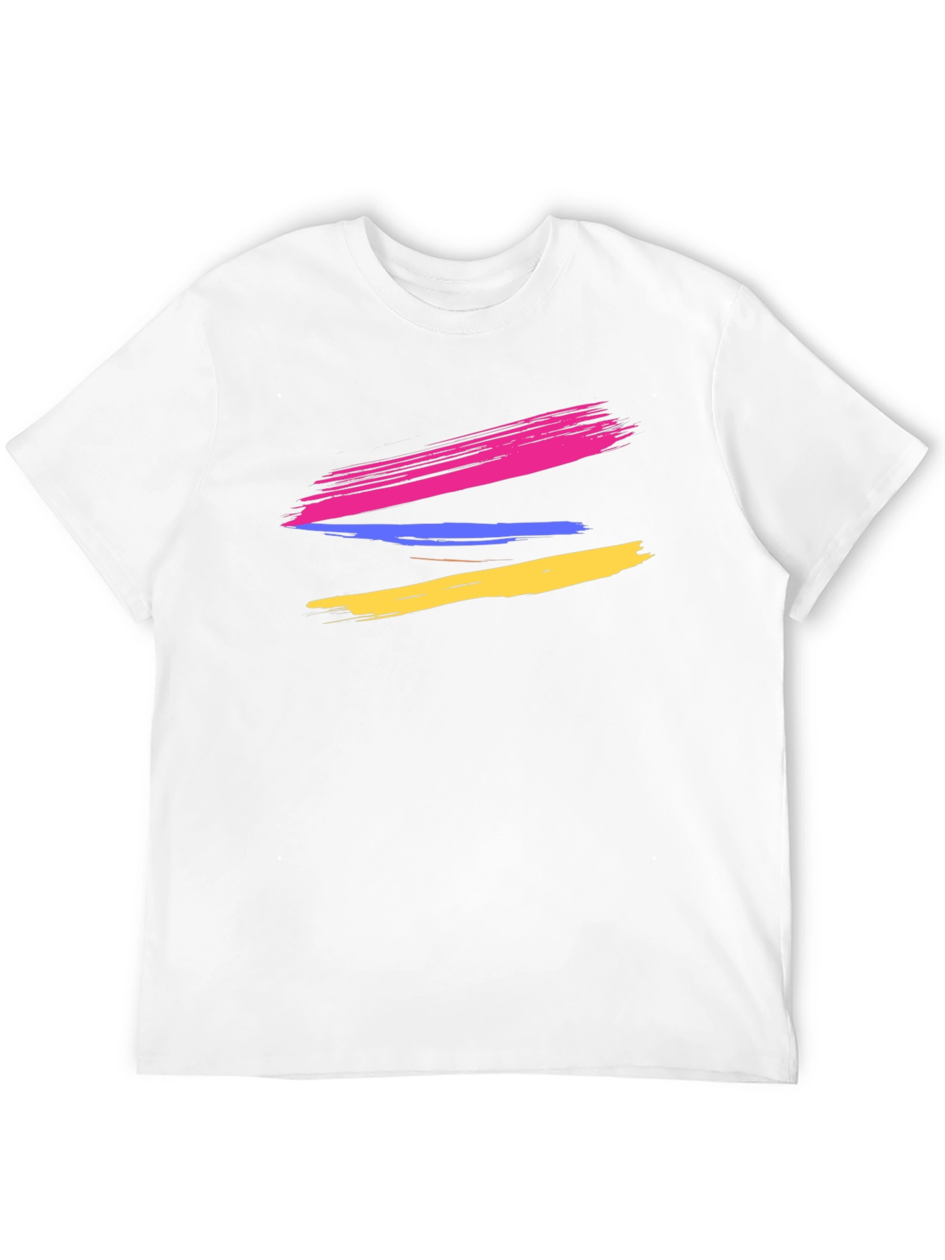 Abstract Brush Stroke Graphic Tee
