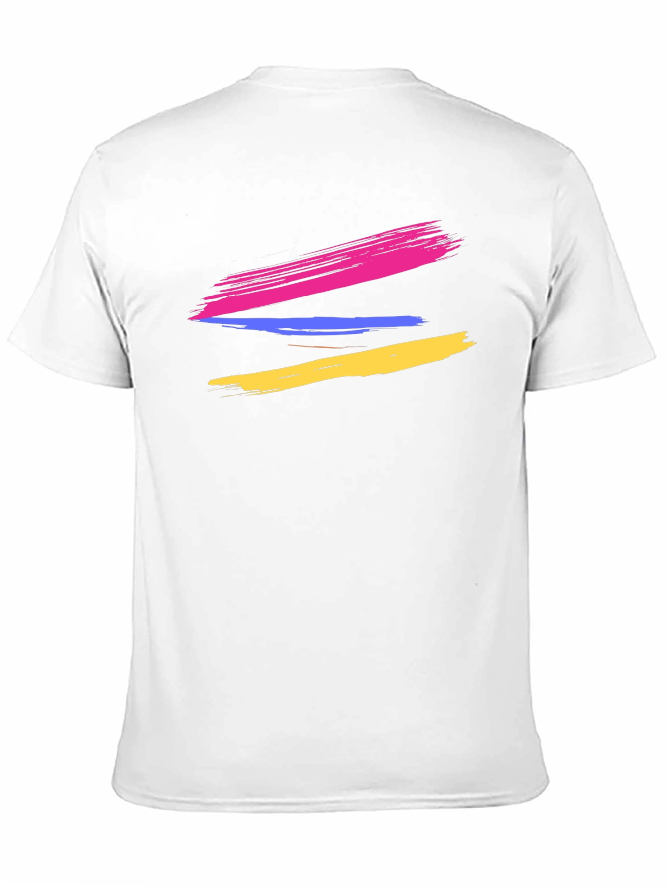 Abstract Brush Stroke Graphic Tee