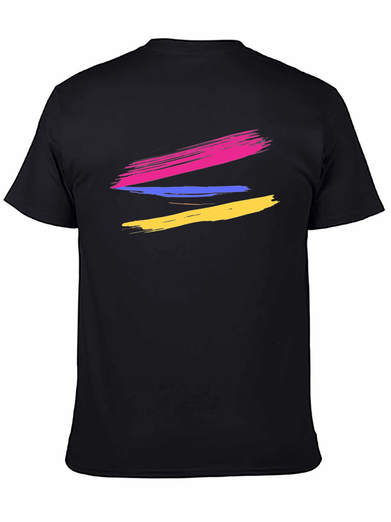 Abstract Brush Stroke Graphic Tee