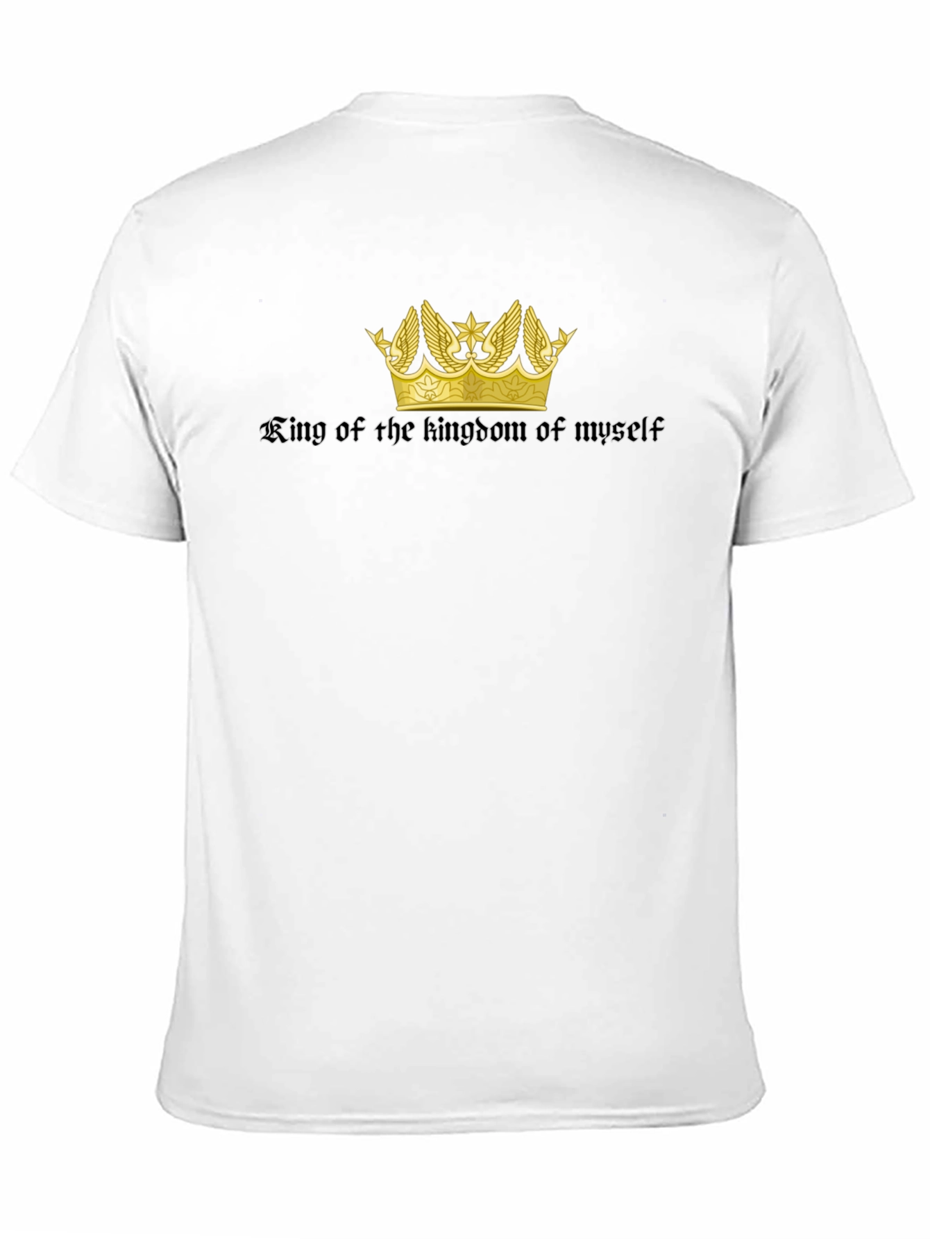 King of My Own Kingdom Black T-Shirt