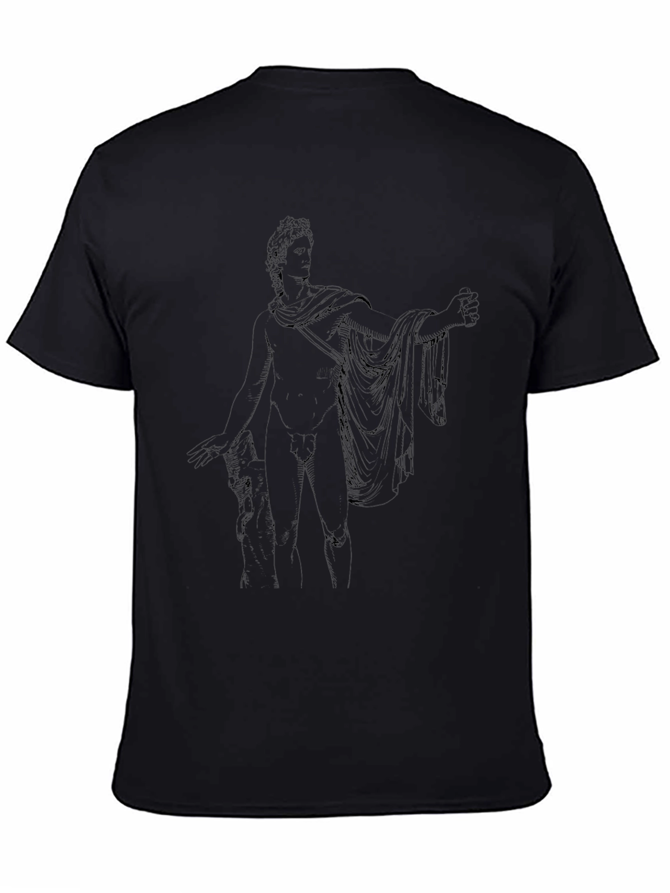 Apollo Statue Graphic T-Shirt