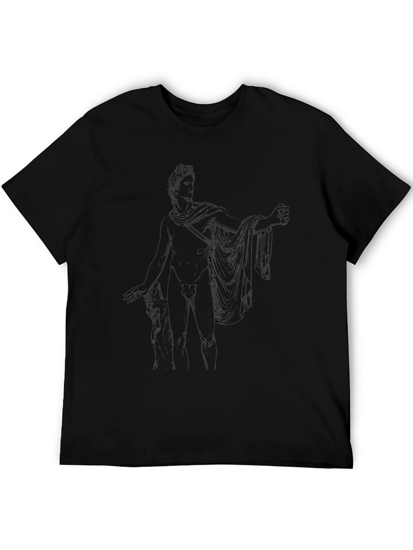 Apollo Statue Graphic T-Shirt
