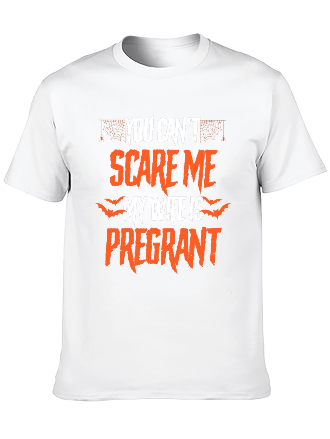 Funny Halloween Pregnancy T-Shirt: You Cant Scare Me