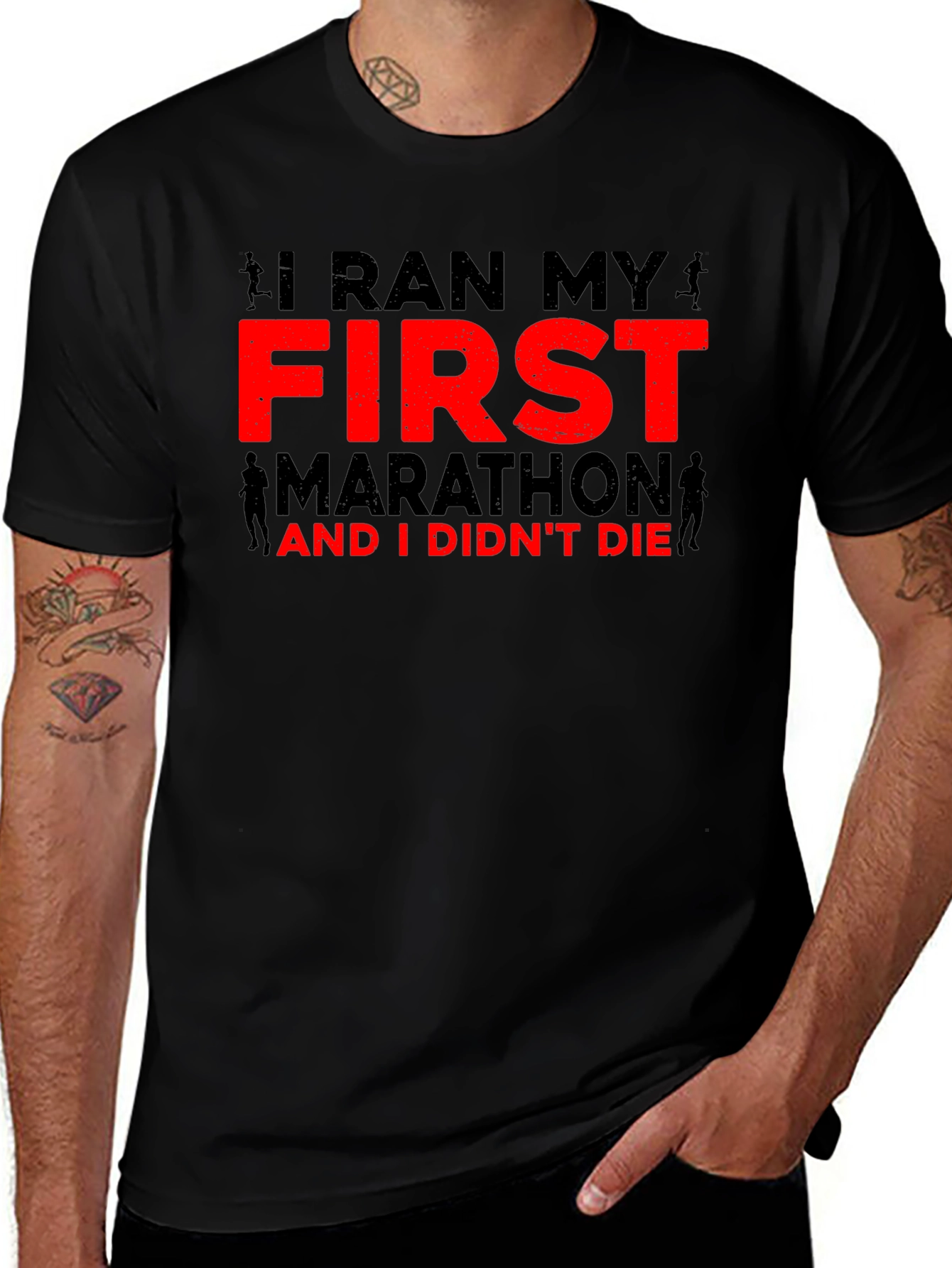 I Ran My First Marathon T-Shirt