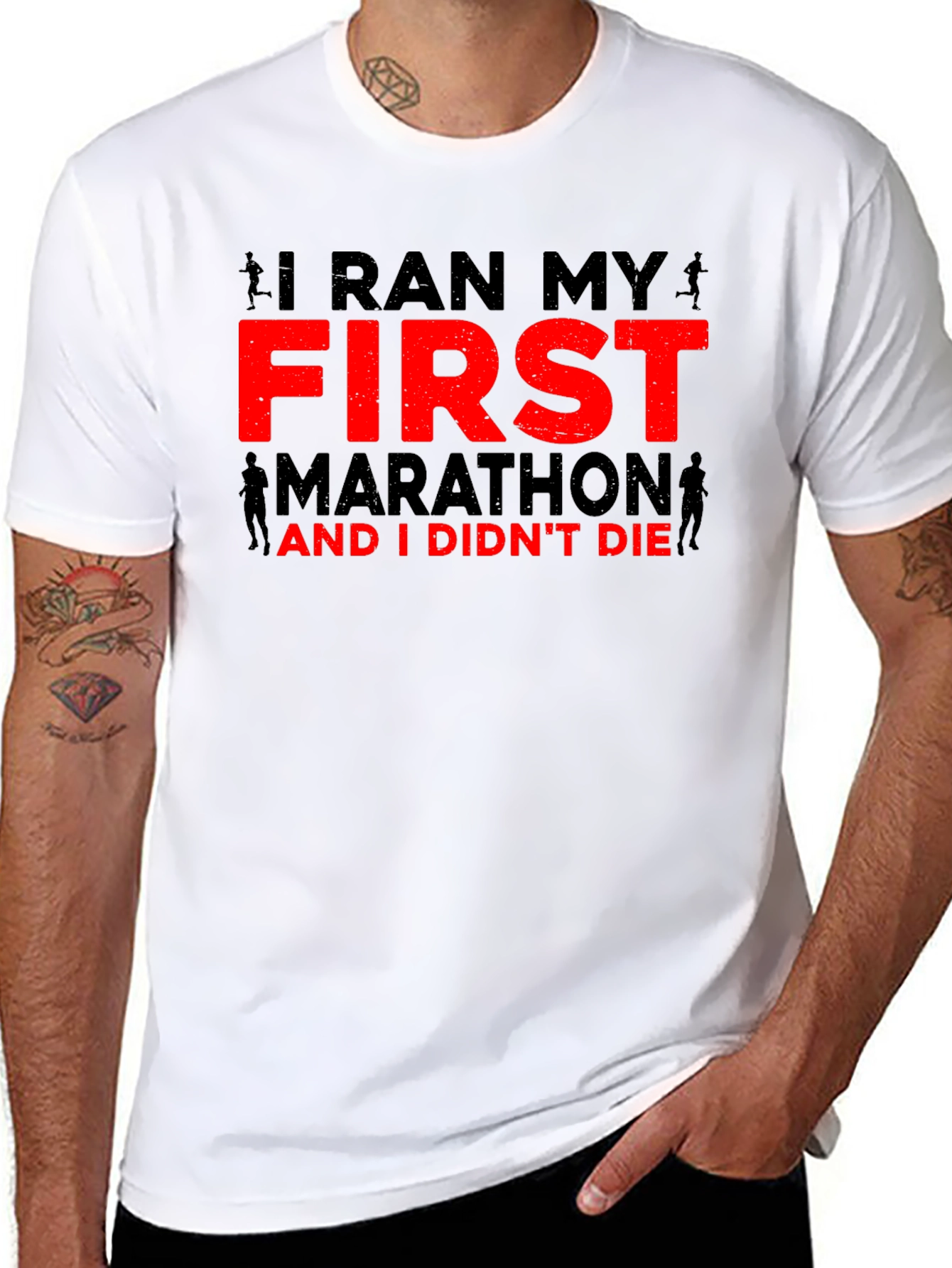 I Ran My First Marathon T-Shirt