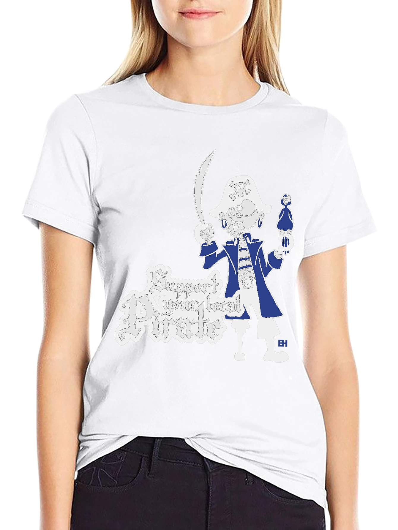 Support Your Local Pirate Graphic Tee