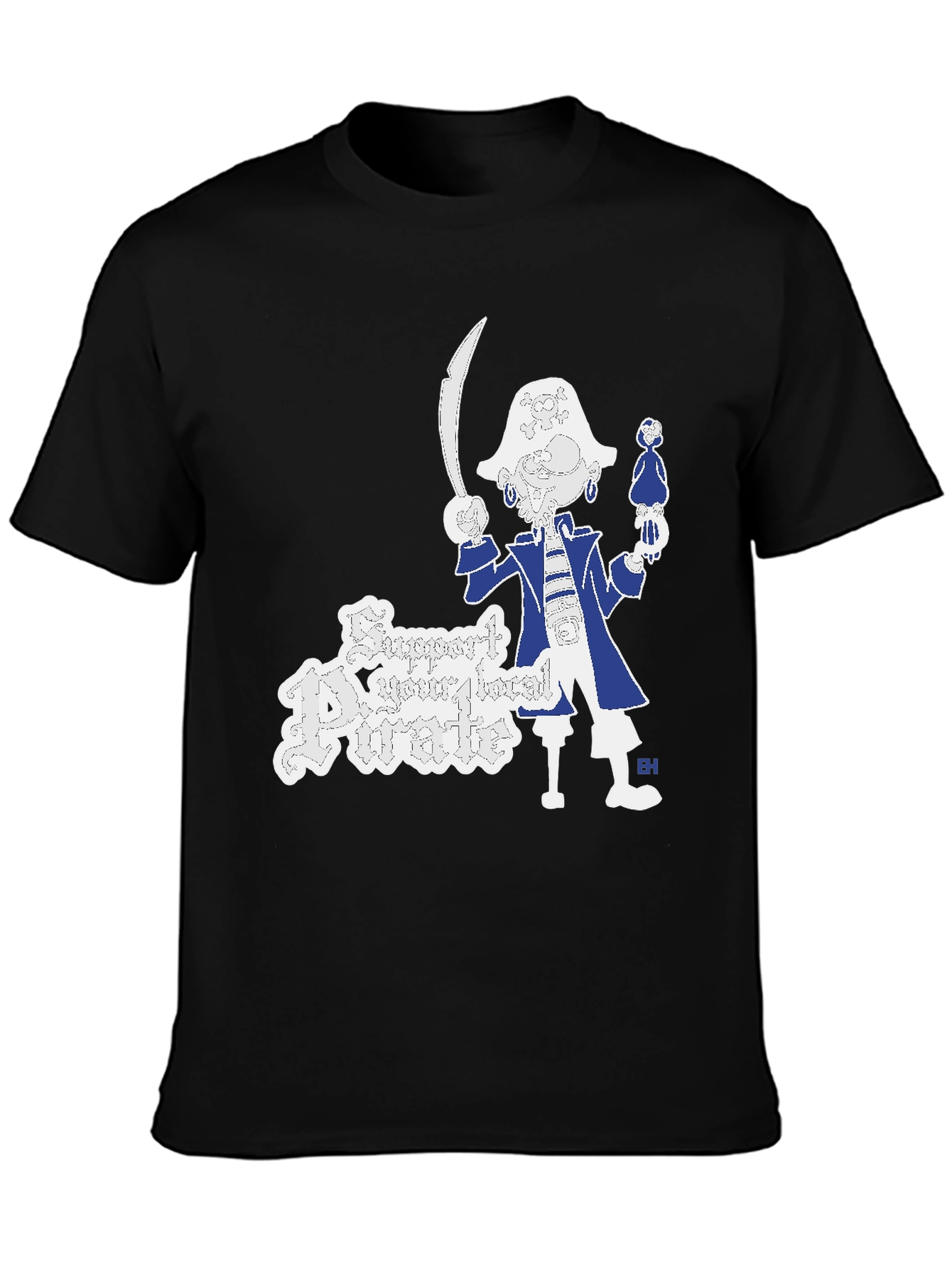 Support Your Local Pirate Graphic Tee