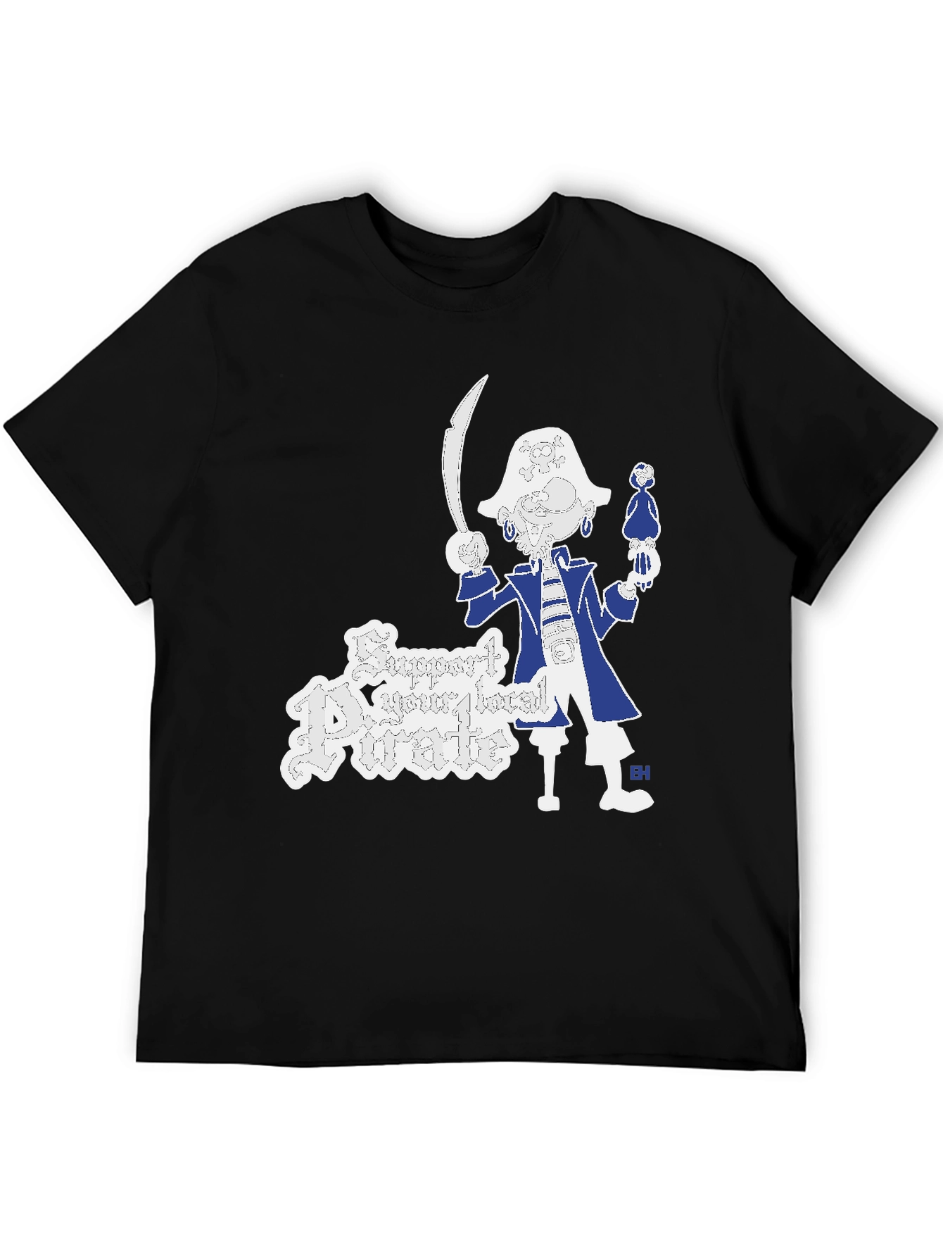 Support Your Local Pirate Graphic Tee