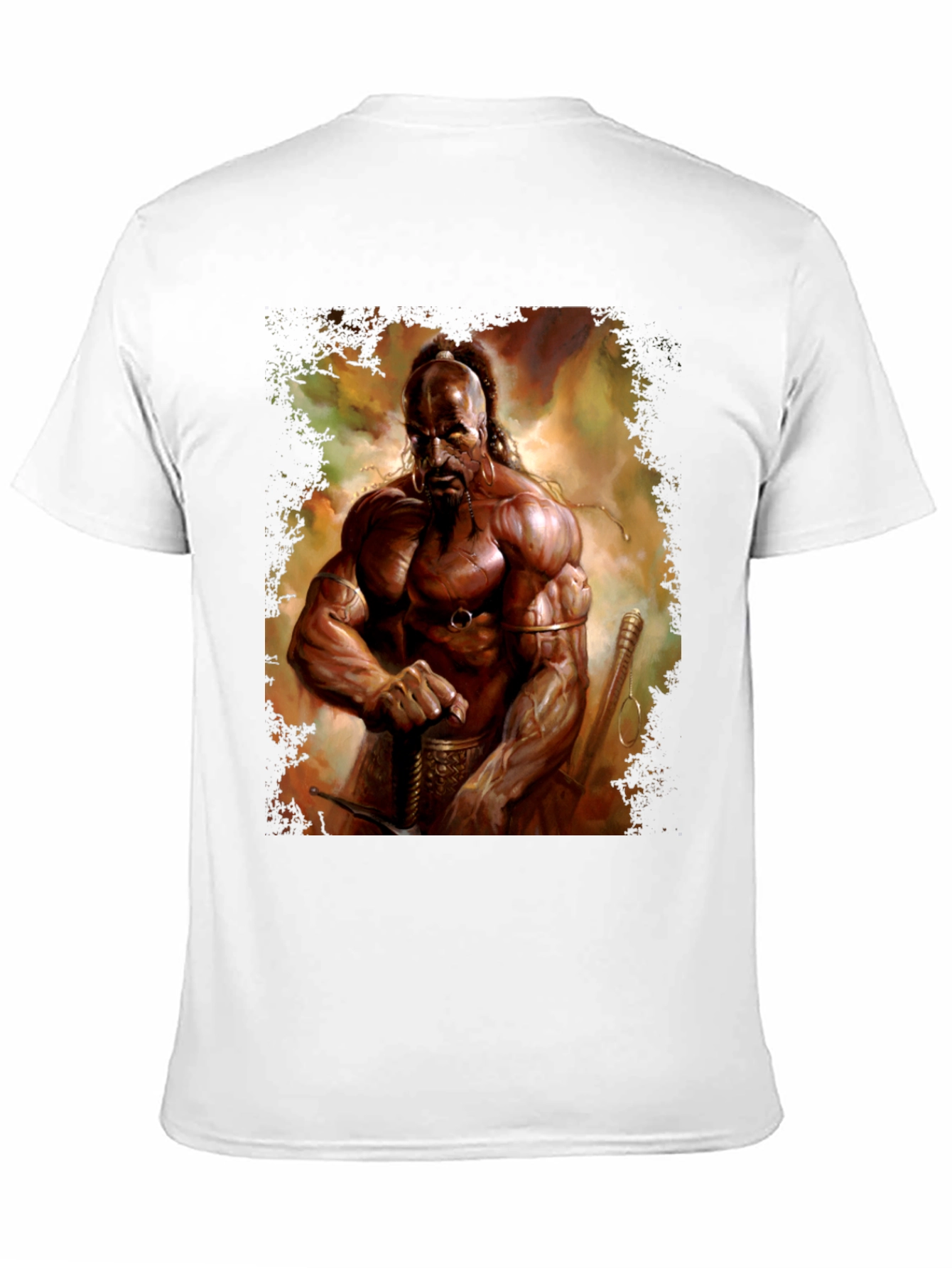 Warrior Graphic Print T-Shirt