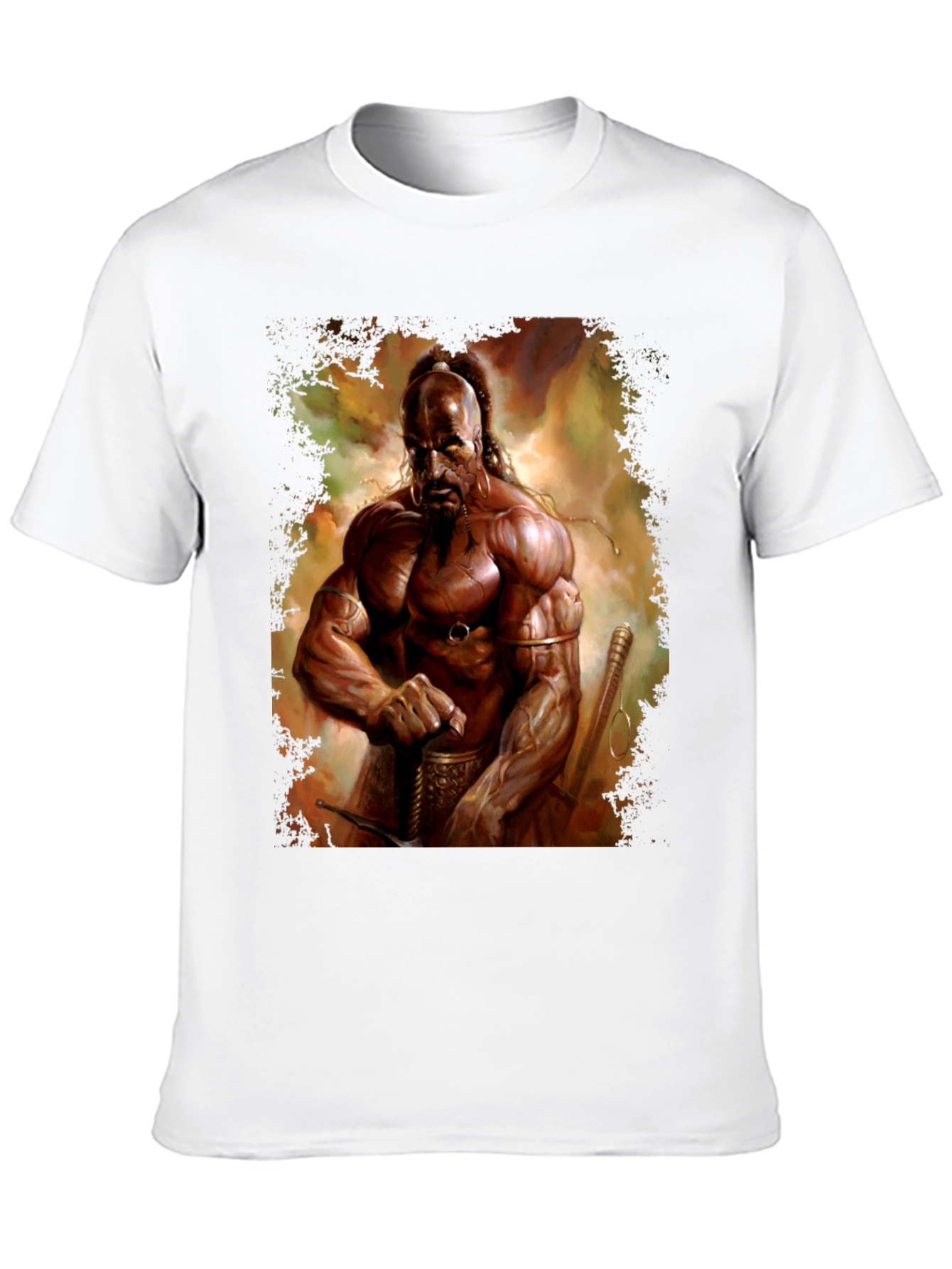 Warrior Graphic Print T-Shirt