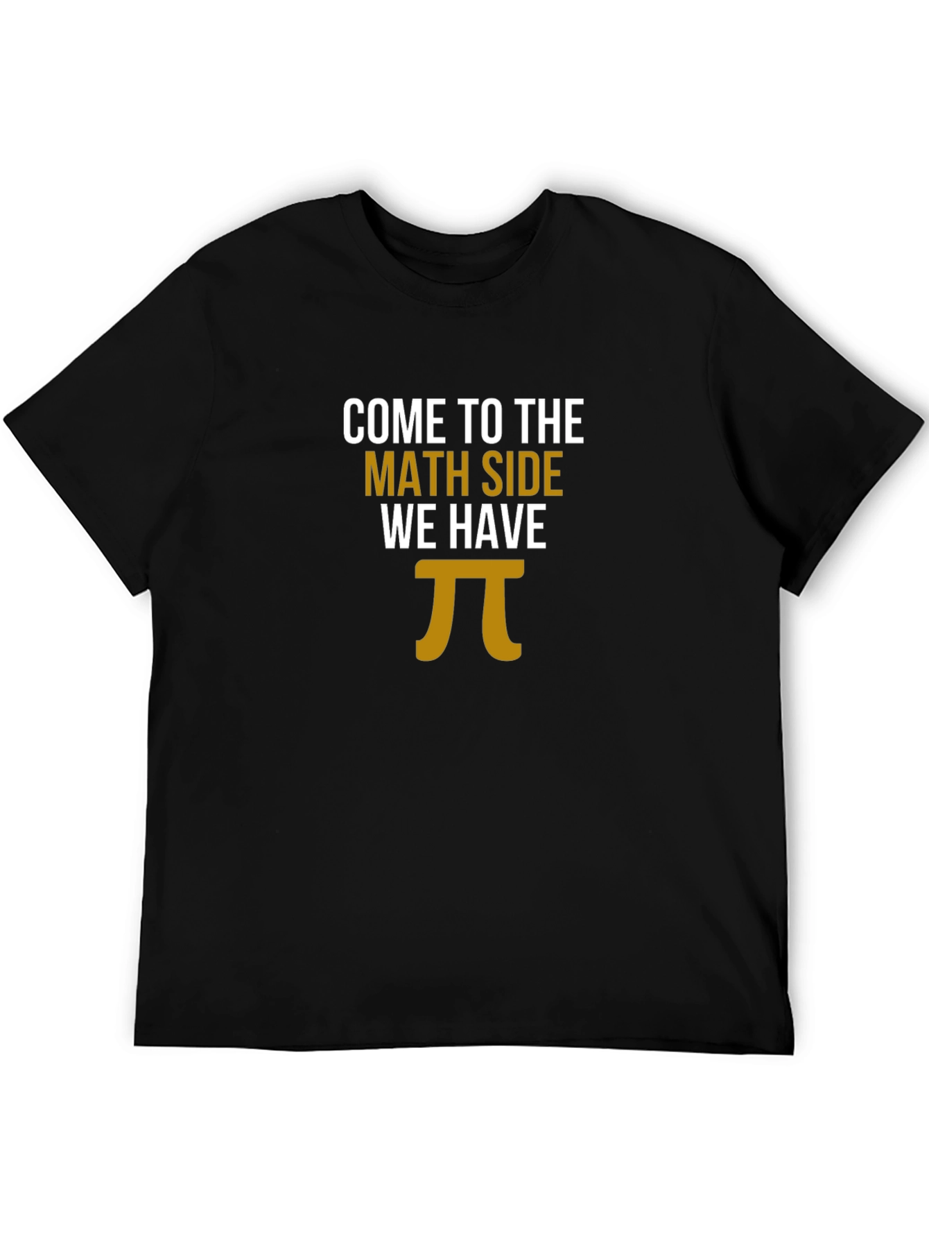 Math Side Pi T-Shirt - Funny Geek Tee
