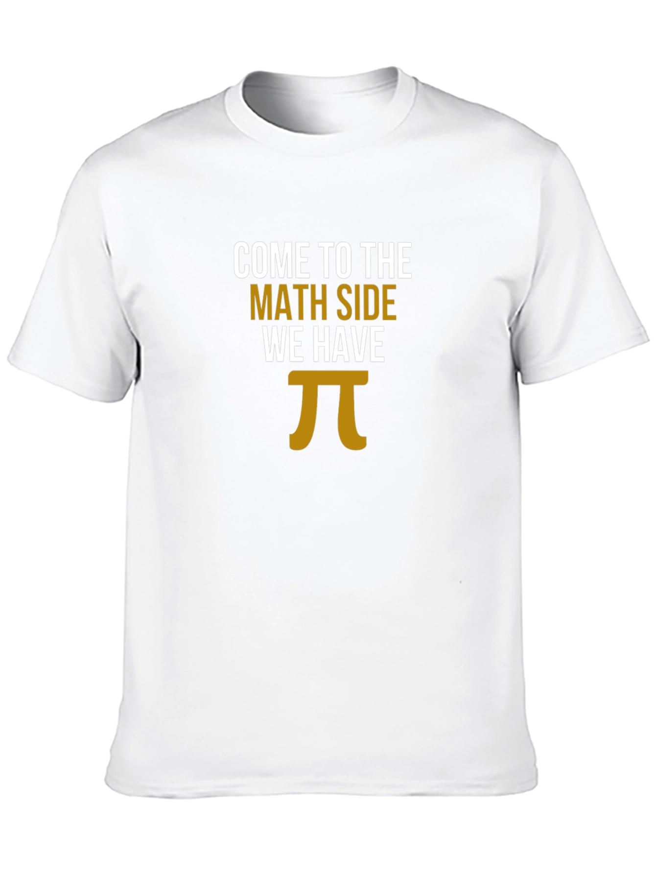 Math Side Pi T-Shirt - Funny Geek Tee