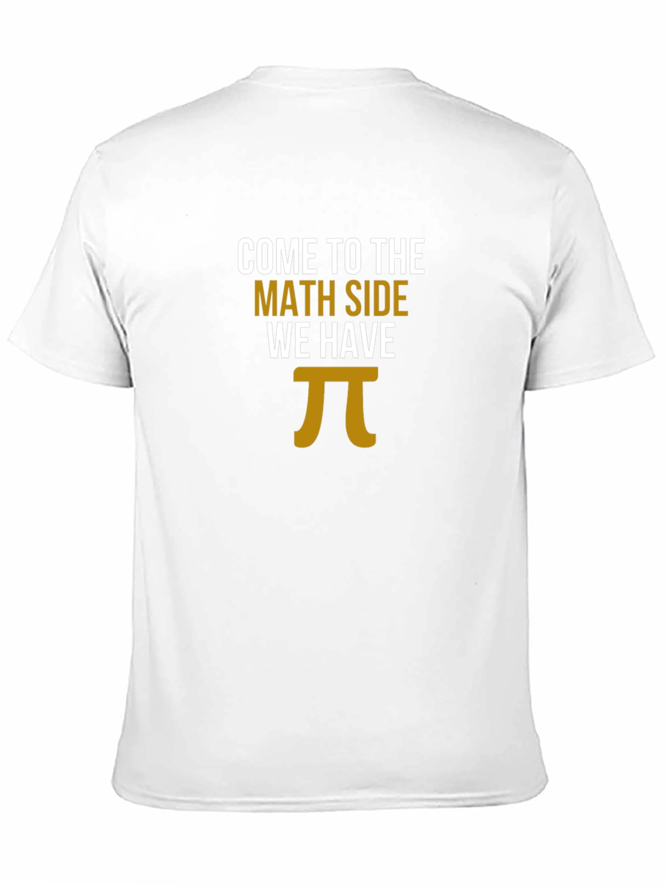 Math Side Pi T-Shirt - Funny Geek Tee