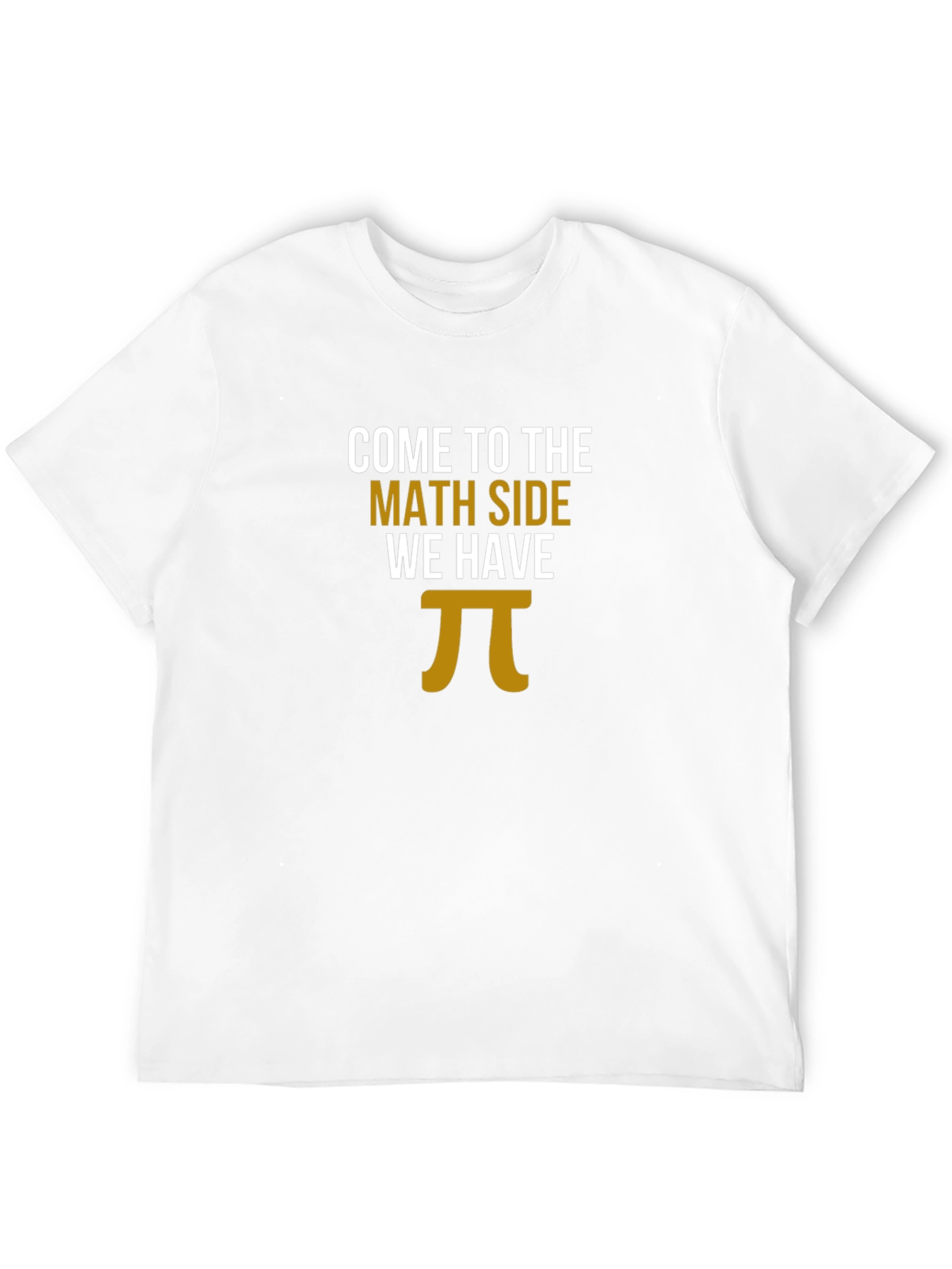 Math Side Pi T-Shirt - Funny Geek Tee