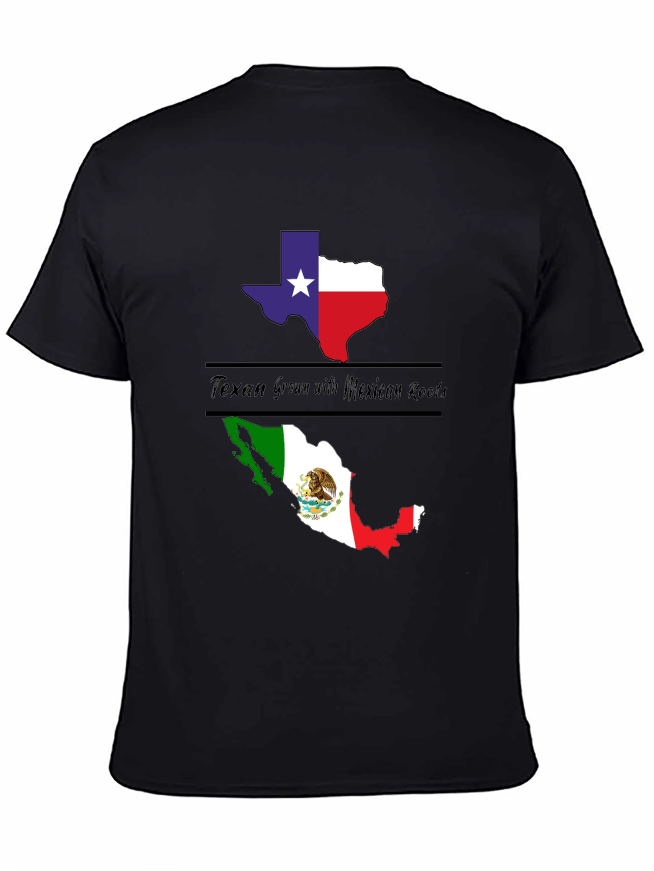 Texan Grown with Mexican Roots Graphic Tee