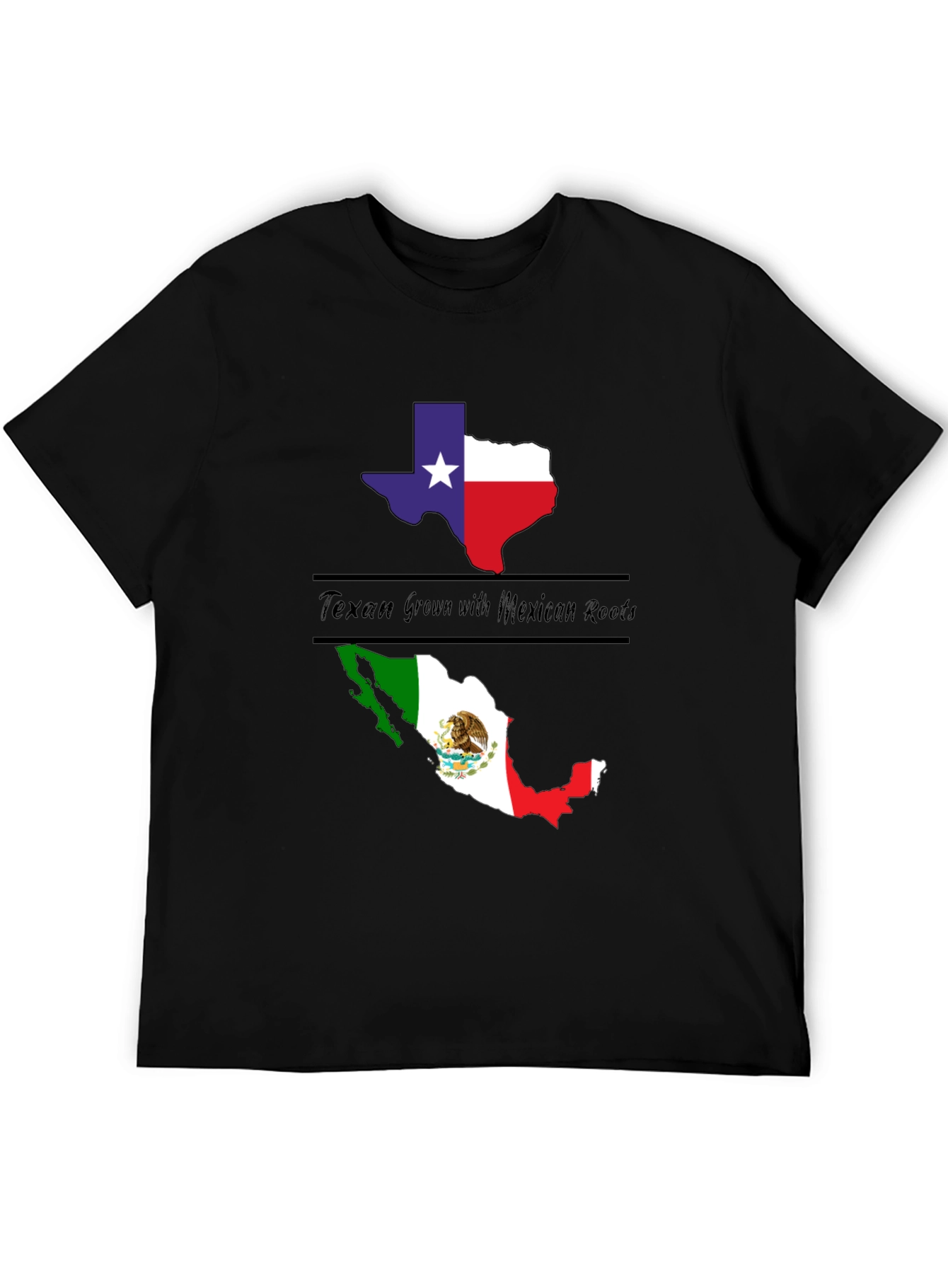 Texan Grown with Mexican Roots Graphic Tee