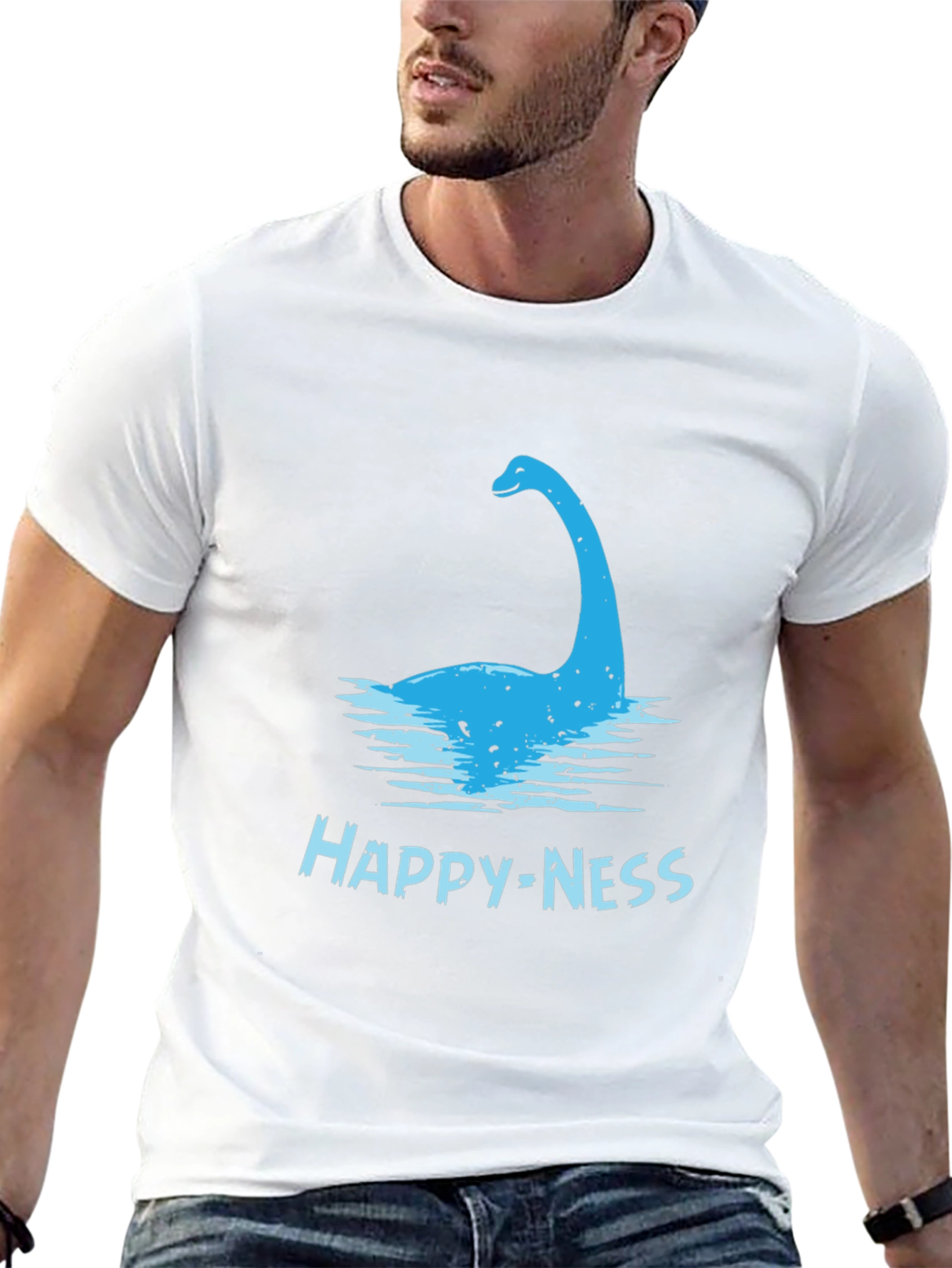 Happy-Ness Loch Ness Monster Graphic Tee